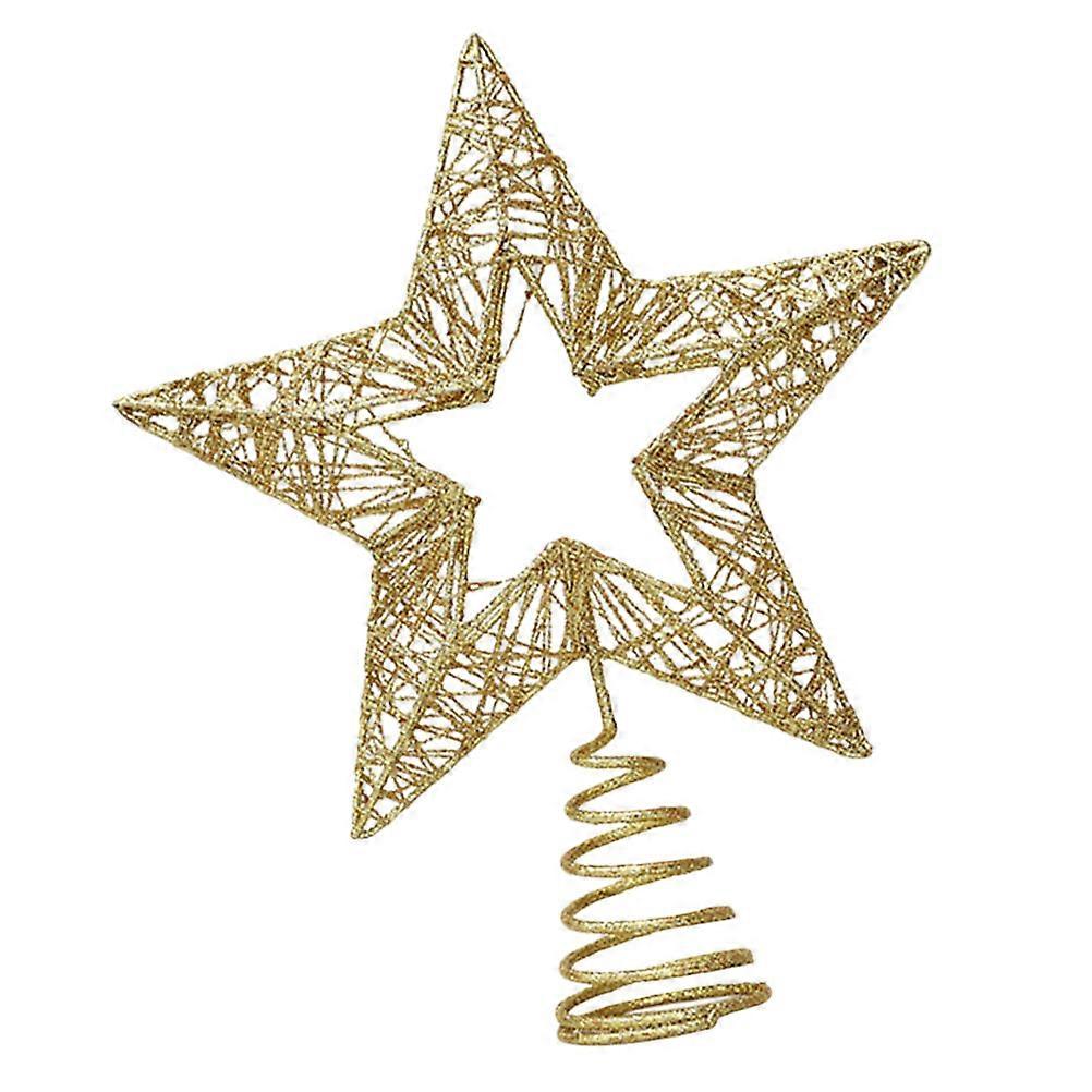 -Pointed Star Tree Topper for Decoration Iron Material