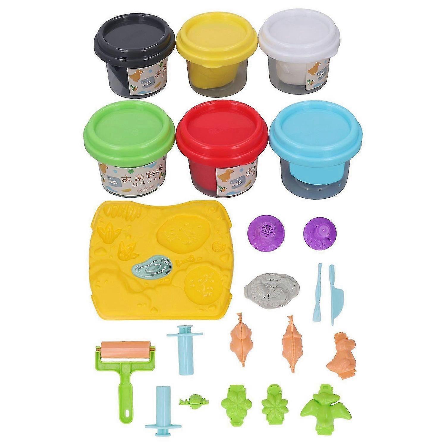 2025 Latest Model Modeling Clay Delicate Soft Elastic Dinosaur Volcano Mould