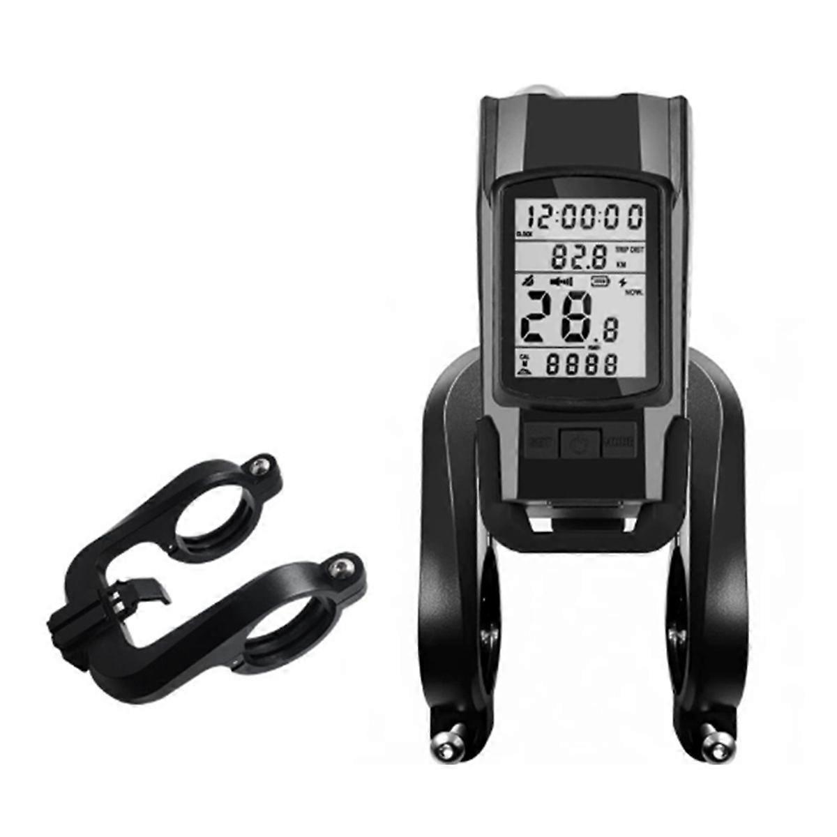 Bike GPS Headlight Speedometer & Horn Rechargeable A