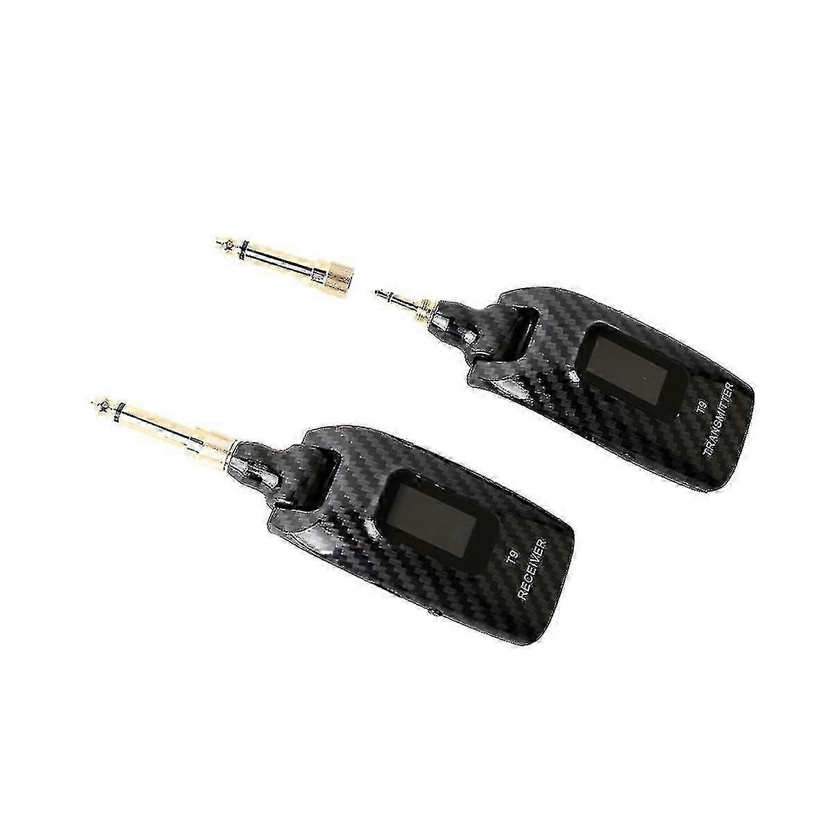 T9 Guitar Carbon Fibre 5.8g Wireless System Transmitter Receiver Built-in Rechargeable Wireless Gui