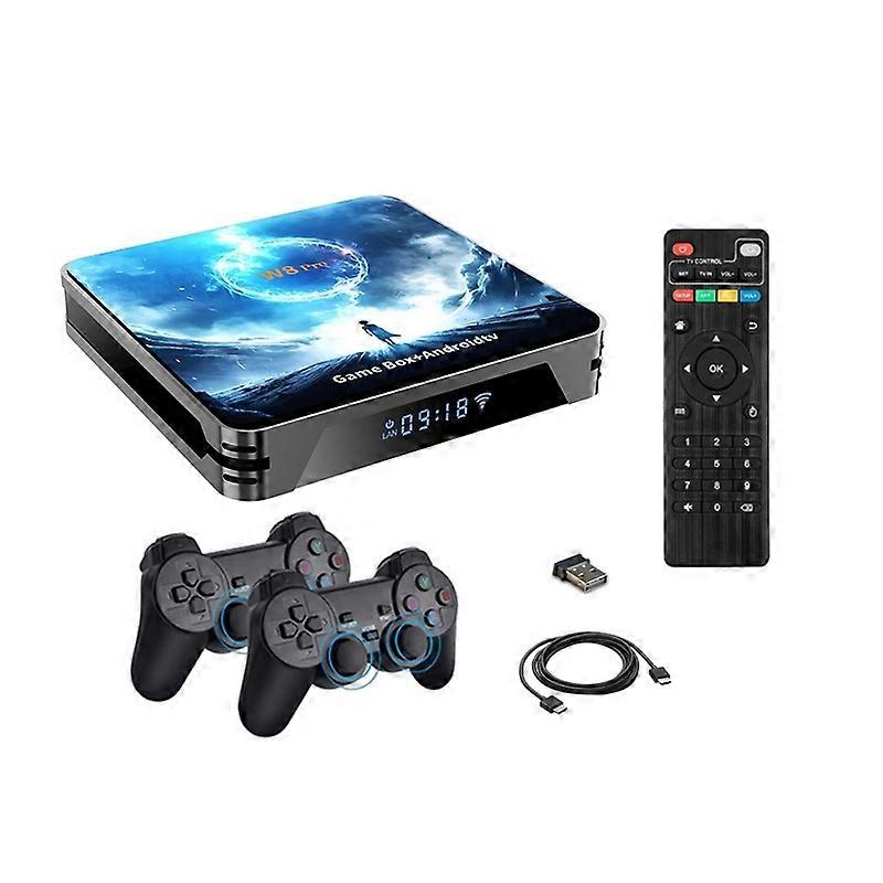 W8PRO 64G Dual System HD Wireless Gaming Console US Plug