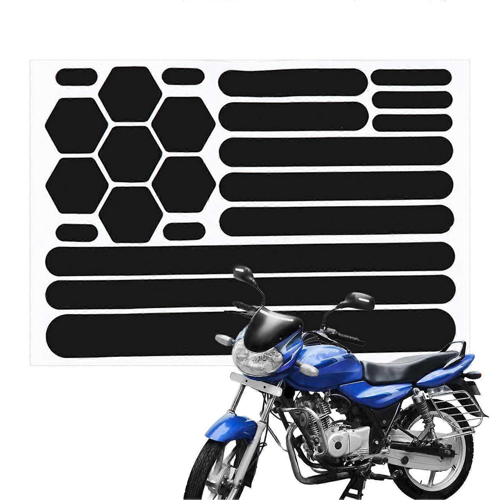 Reflective Tape for Bikes Reflective Stickers and Tape for Helmets, Bikes, Motorcycles; Durable, Weatherproof