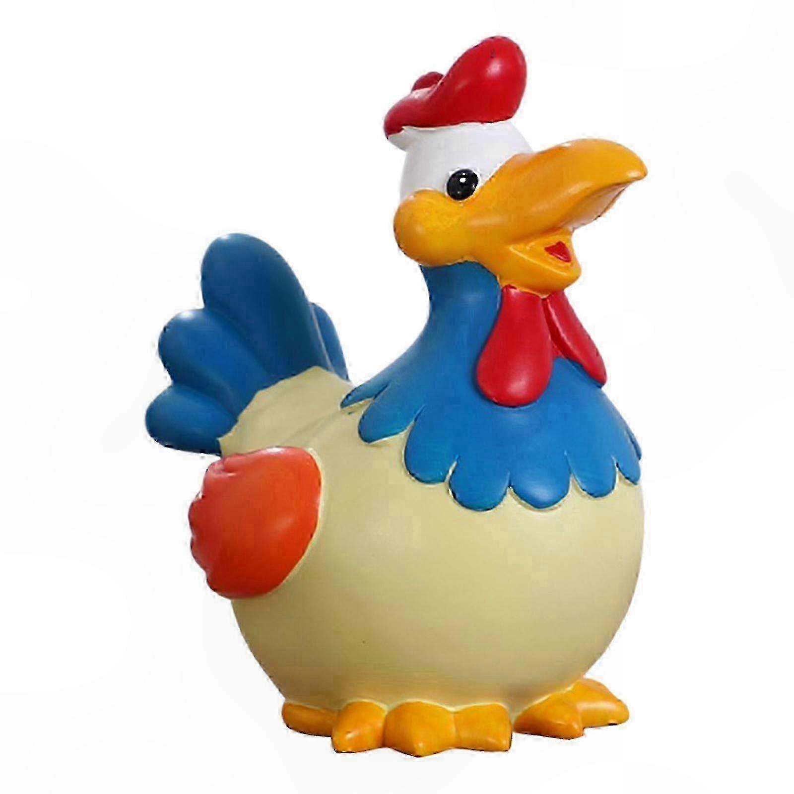 Animal-Shaped Coin Bank, Chicken Design Money Saving Container, Desktop Decoration Ornament for Home or Office Use