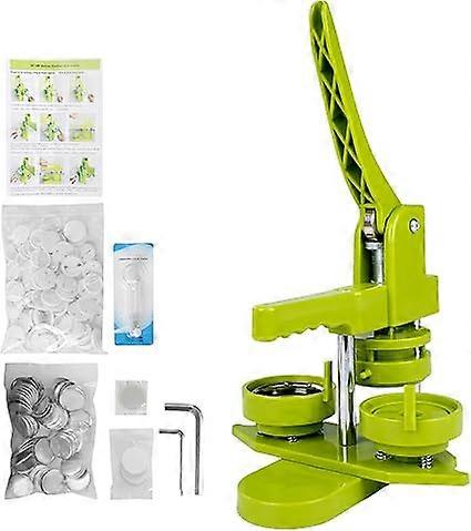 25mm Badge Pin Button Maker Maschine DIY Badge Press Machine Set mit 100pcs Button Parts + Cutter