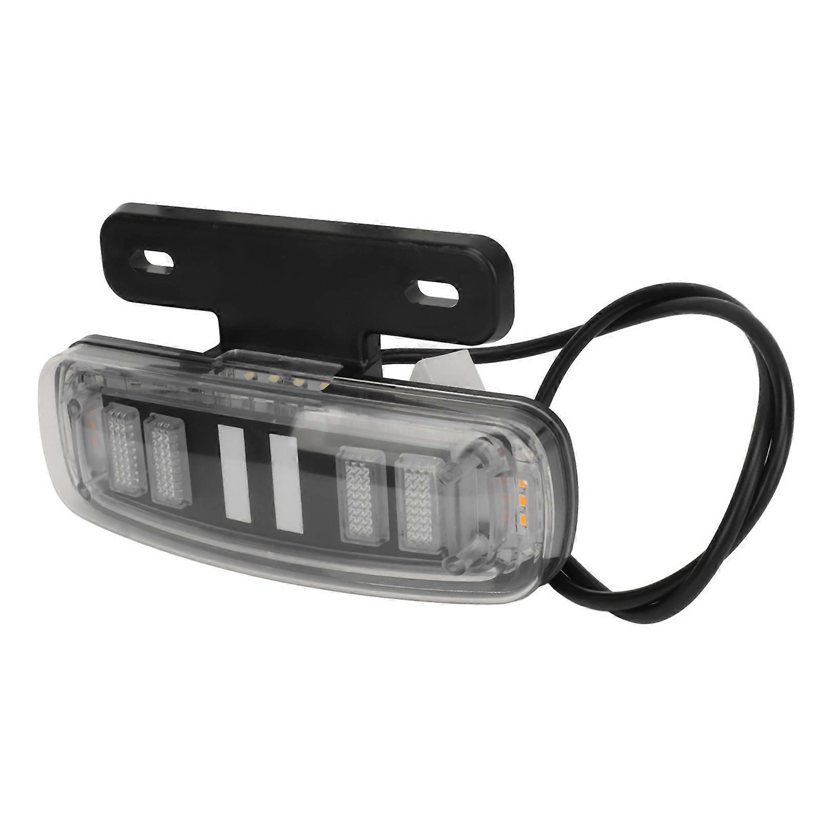 12V LED Motorcycle Tail Light Brake Turn Signal with License Bracket