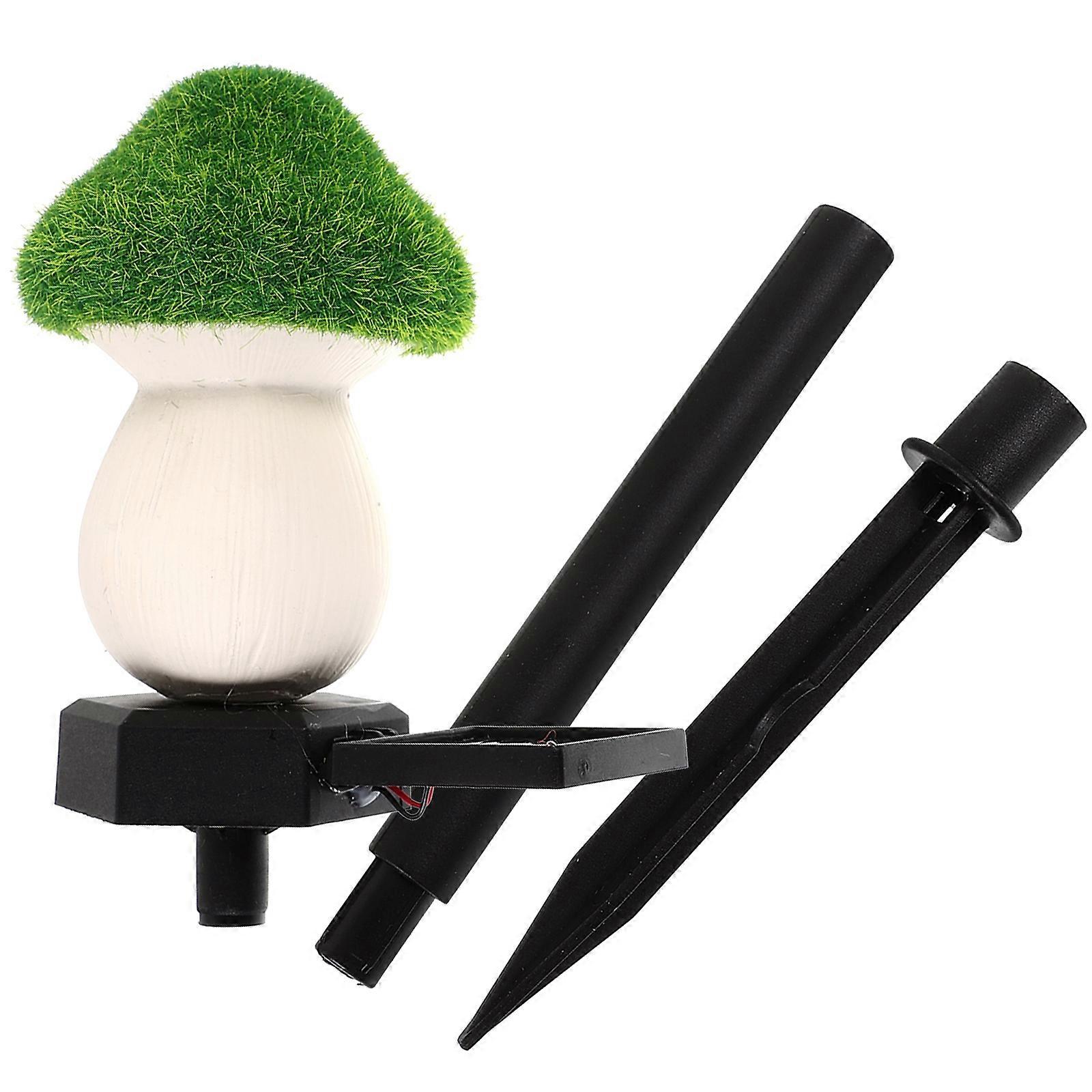 Solar Powered Mushroom Shape Solar Garden Light for Decor Single Unit