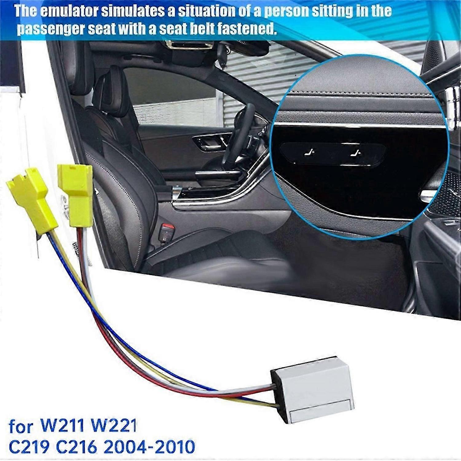 Car Passenger Seat Occupancy Mat Emulator SRS Sensor for - W211 W221 C219 C216 2004-2010 Diagnostics