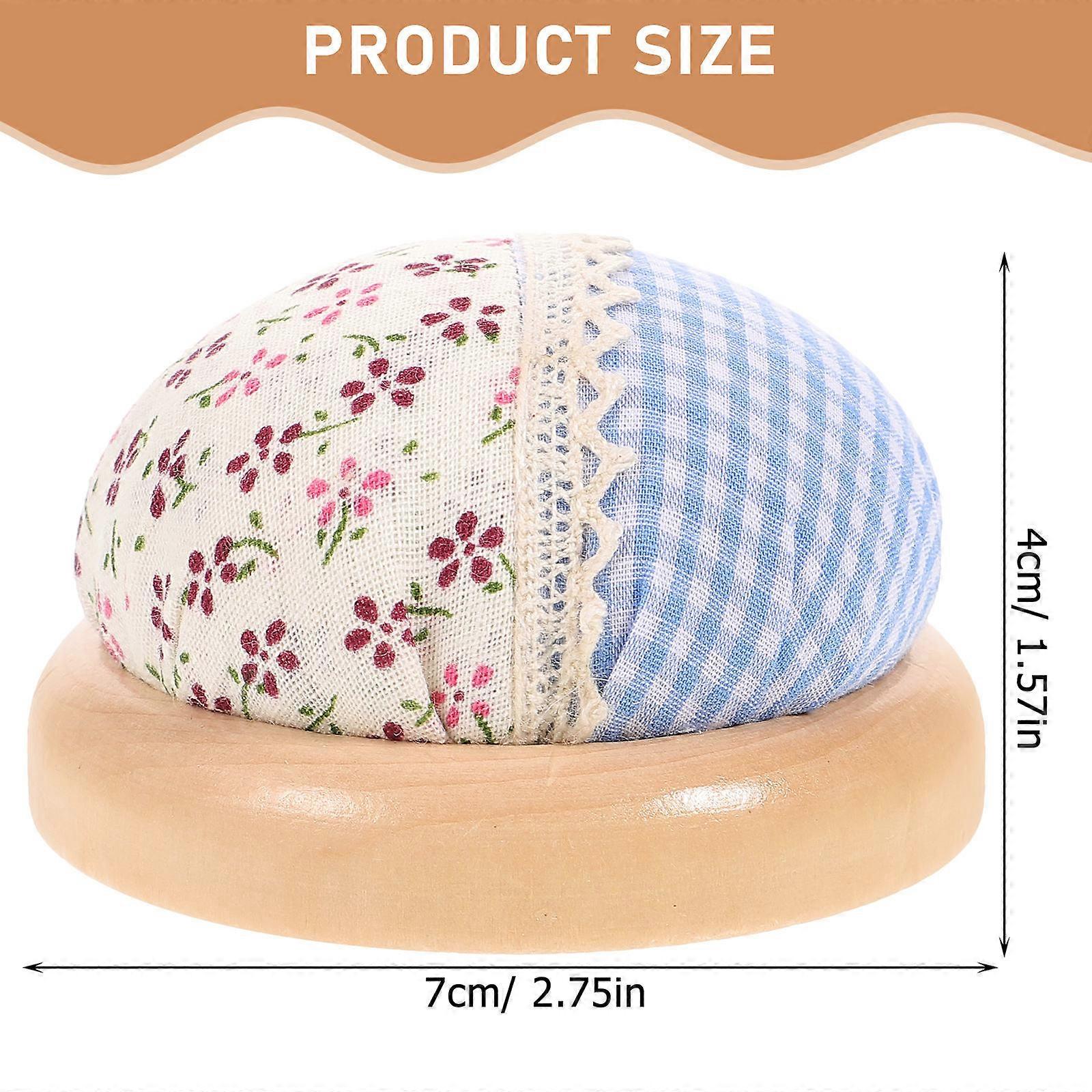 Sewing Pin Cushion for Daily Use with 2Pcs Household Sewing Tool