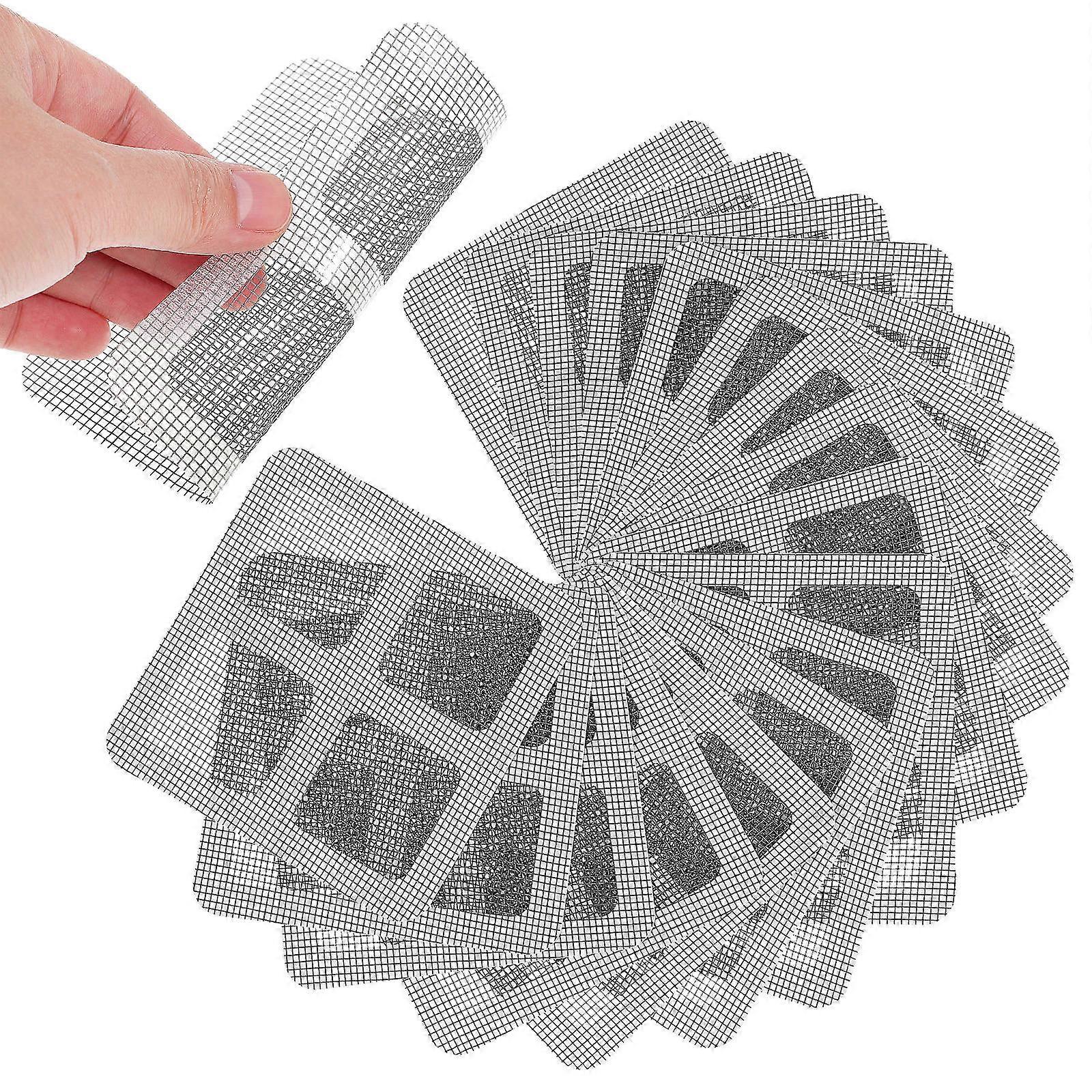 Shower Drain Hair Catcher Plastic Cover for Drain Filters 120Pcs