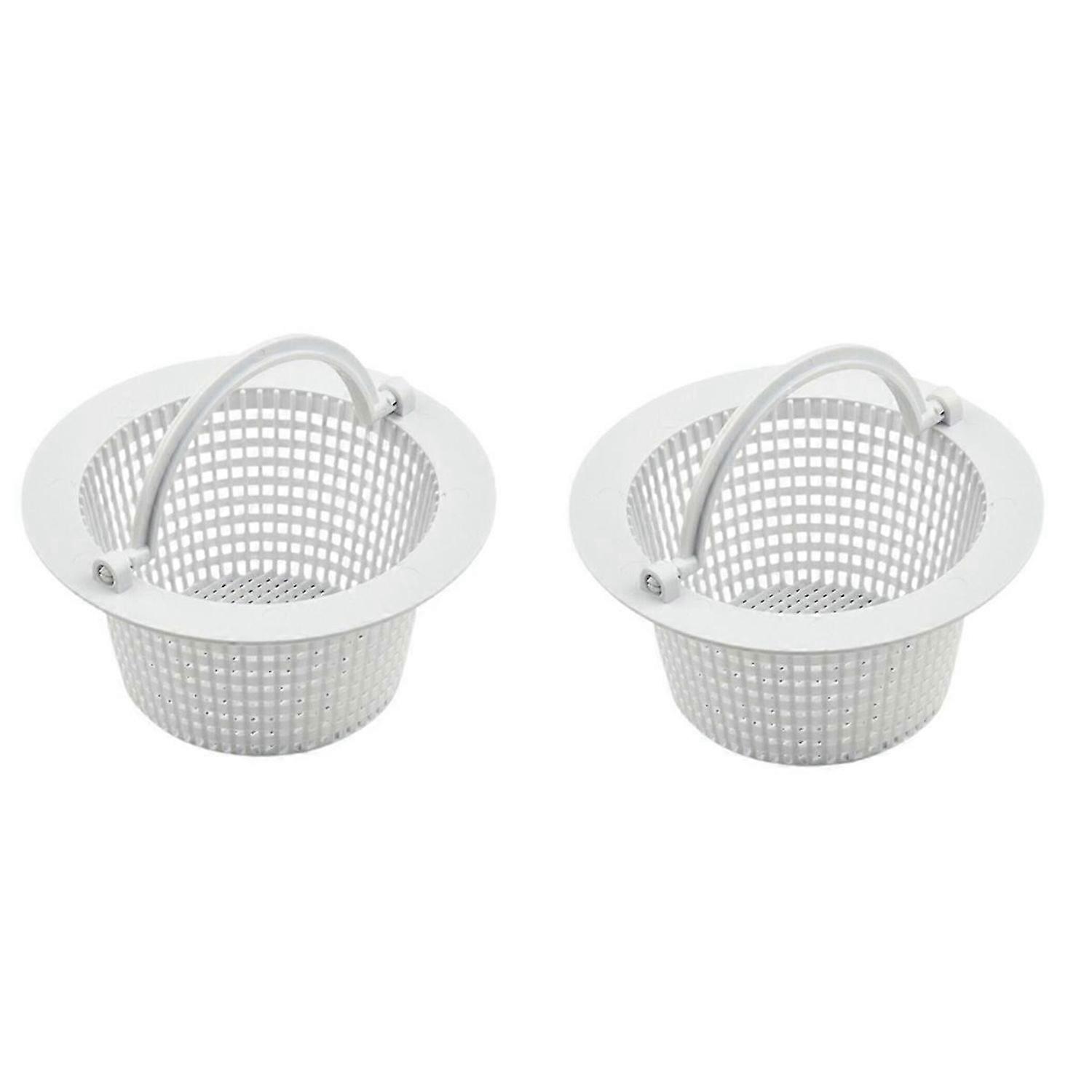 Pool skimmer filter basket cleaning wall drain accessories