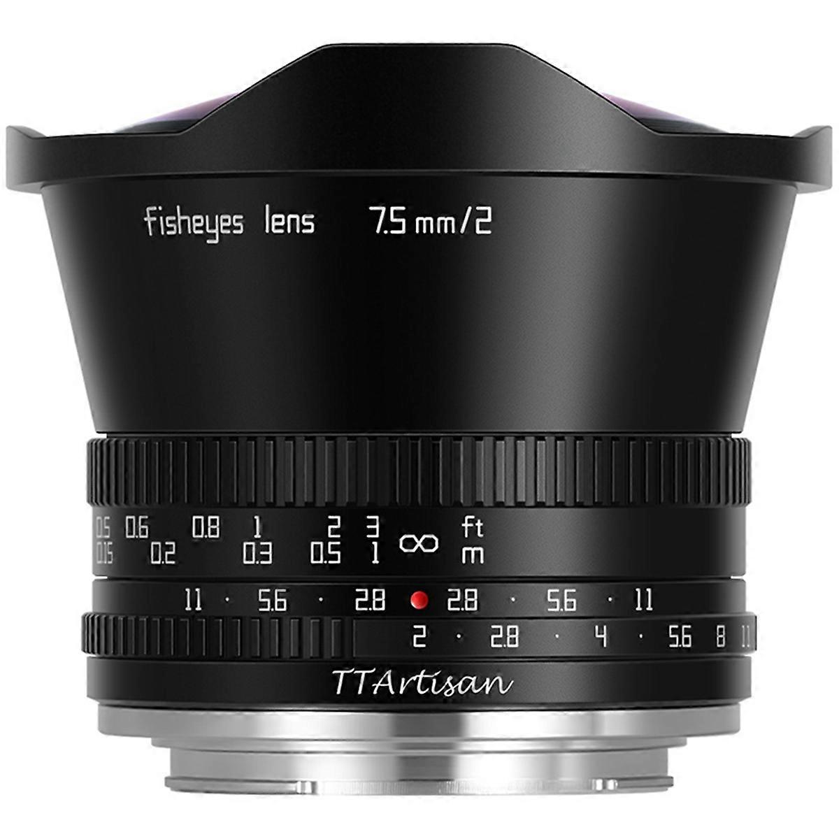 7.5mm F2 -C Fisheye Cameras Lens,for E Mount Camera