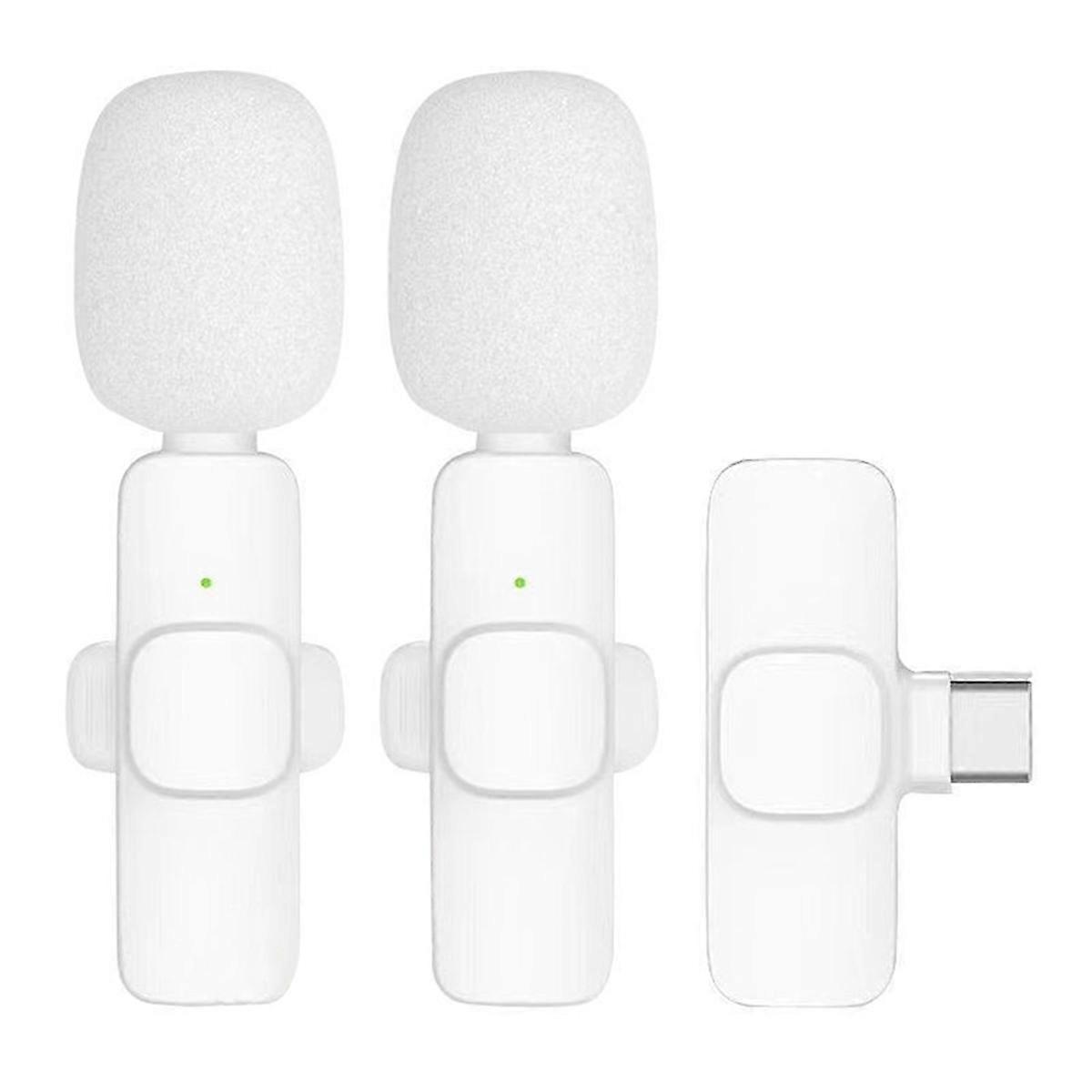  wireless bluetooth lavalier microphone Type C