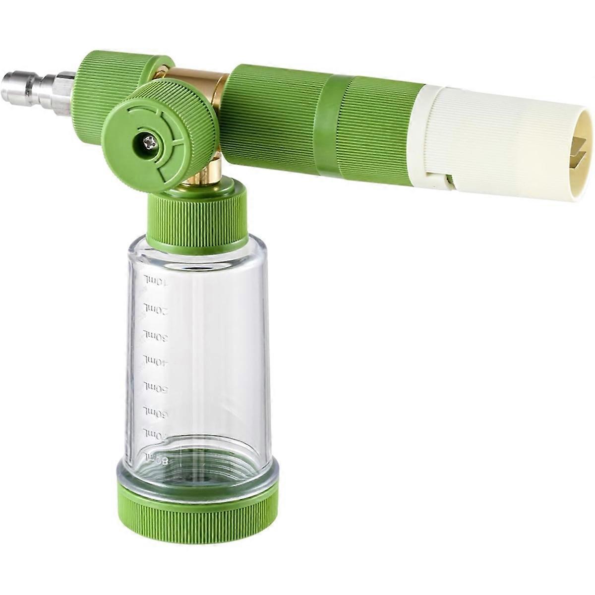 Foam Cannon Pro, Foam Cannon for Pressure Washer with 1/4inch Quick Connector, Mini Foam Cannon with Adjustable Nozzle