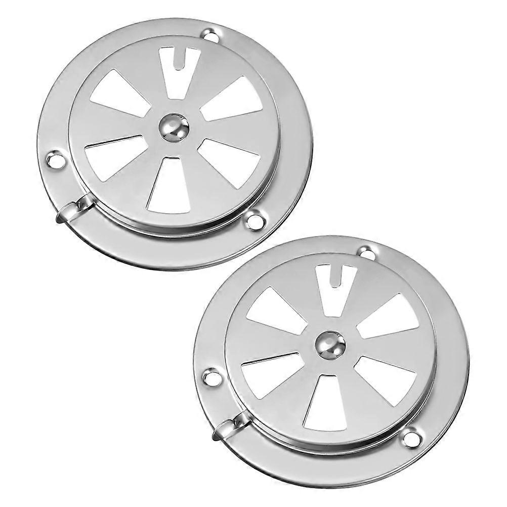 Stainless Steel Oven Vent Cover for Efficient Ventilation 4Pcs Set