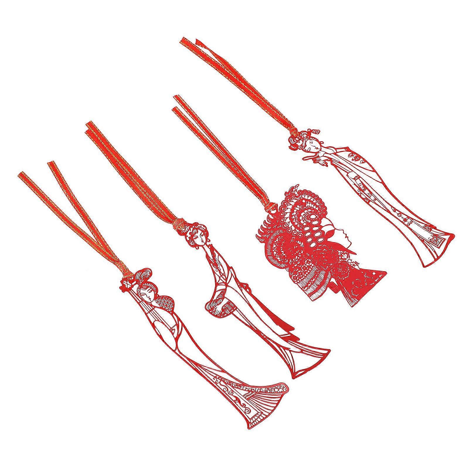 Reading Bookmark Hollow Bookmark Metal Craft for Reading 8Pcs Set