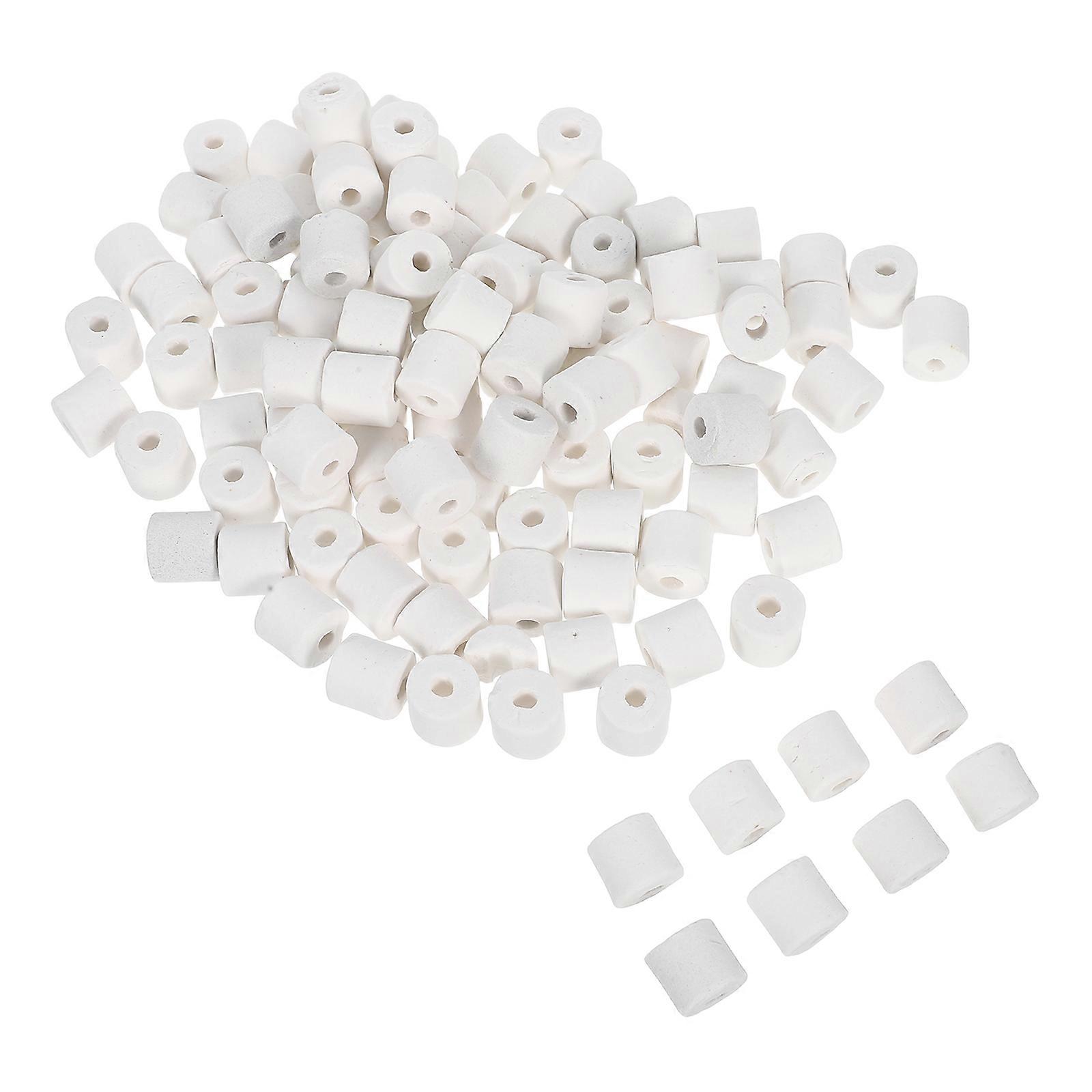 Ceramic Fish Filter Media Rings for Aquarium 2Pcs 2 Bags Replacement