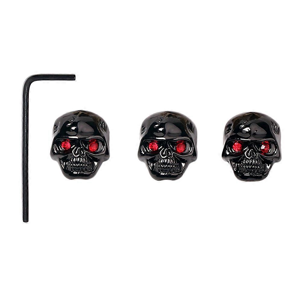 Knobs Control Amplifier 2Pcs Electric Guitar Bass Volume Tone Pot Skull