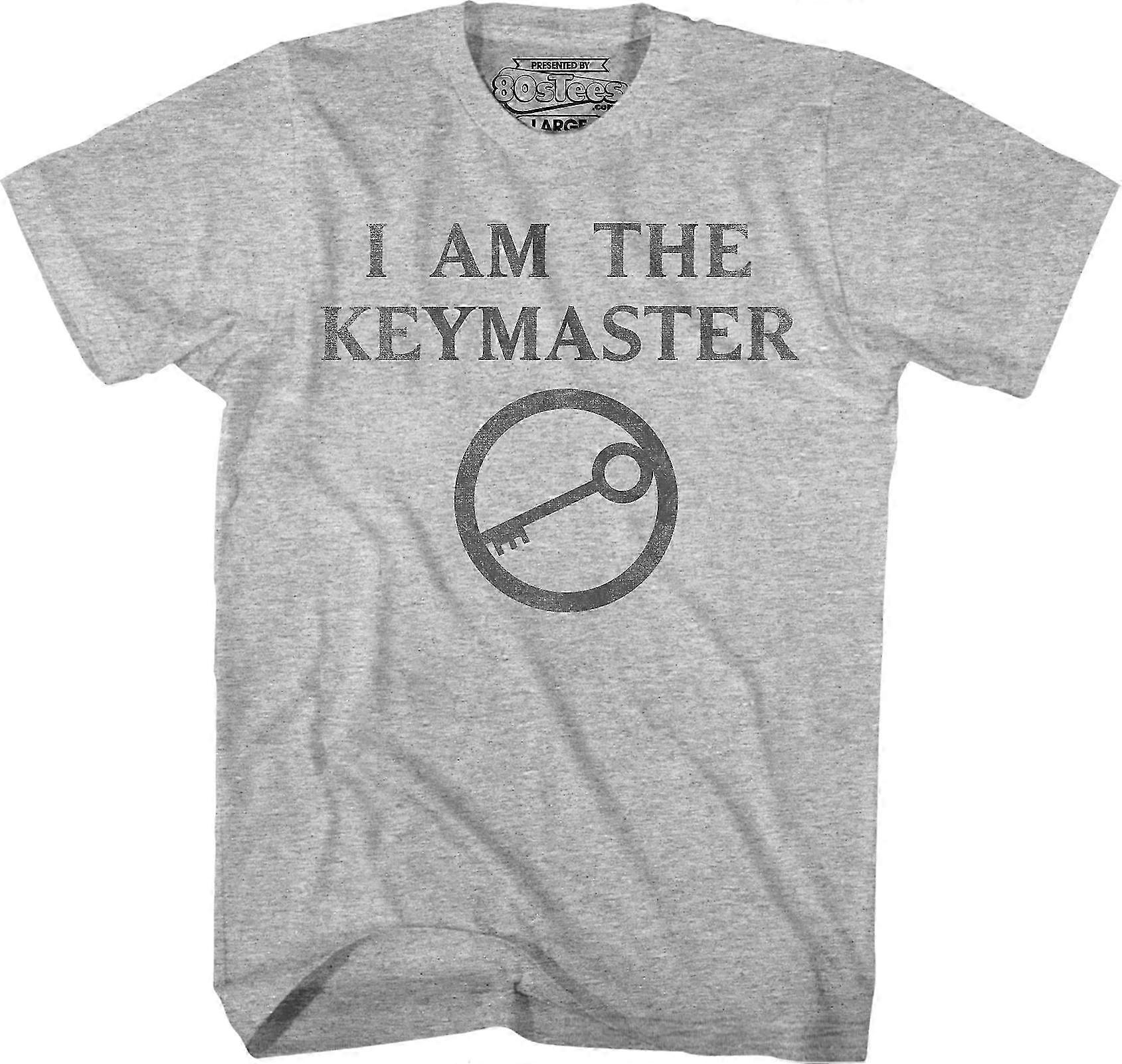 I Am The Keymaster Ghostbusters T-shirt Rockinstone
