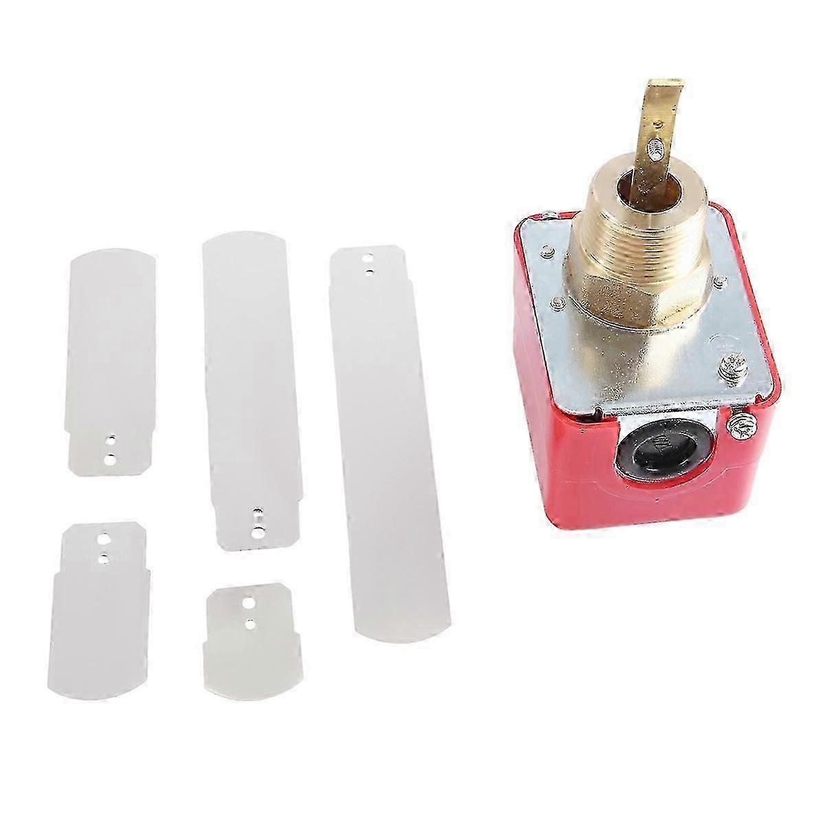 AC 220V 15A Male Thread SPDT Water Paddle Flow Switch HFS-25