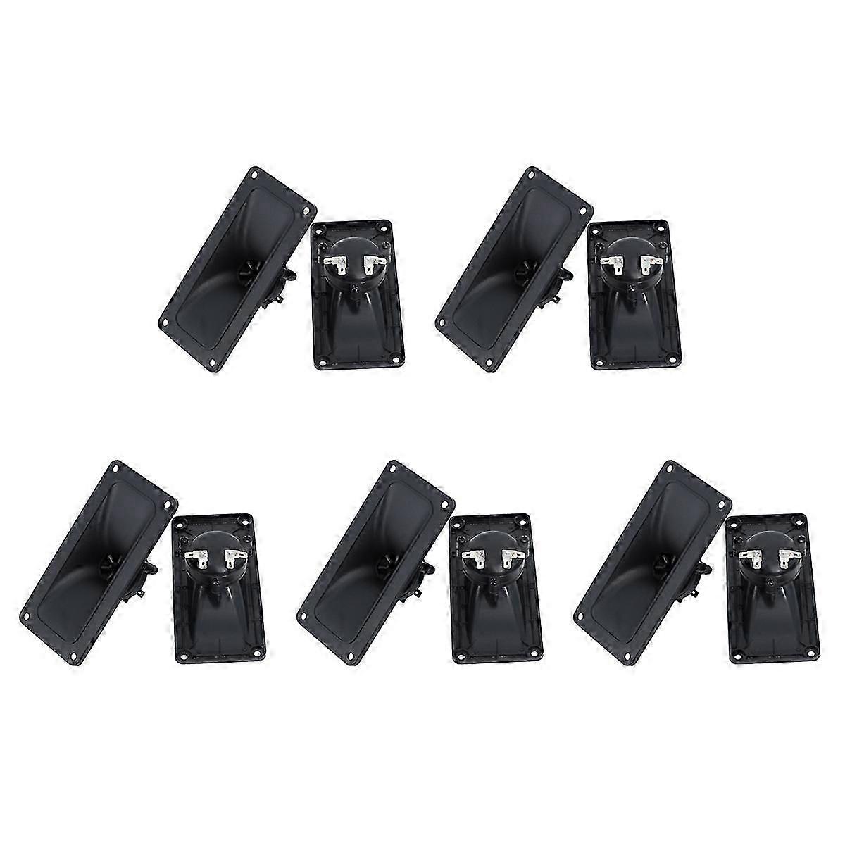 10Pcs Tweeters Speaker Piezoelectric Tweeter Loudspeaker 150W Ceramic Buzzer Treble Square DIY Audio