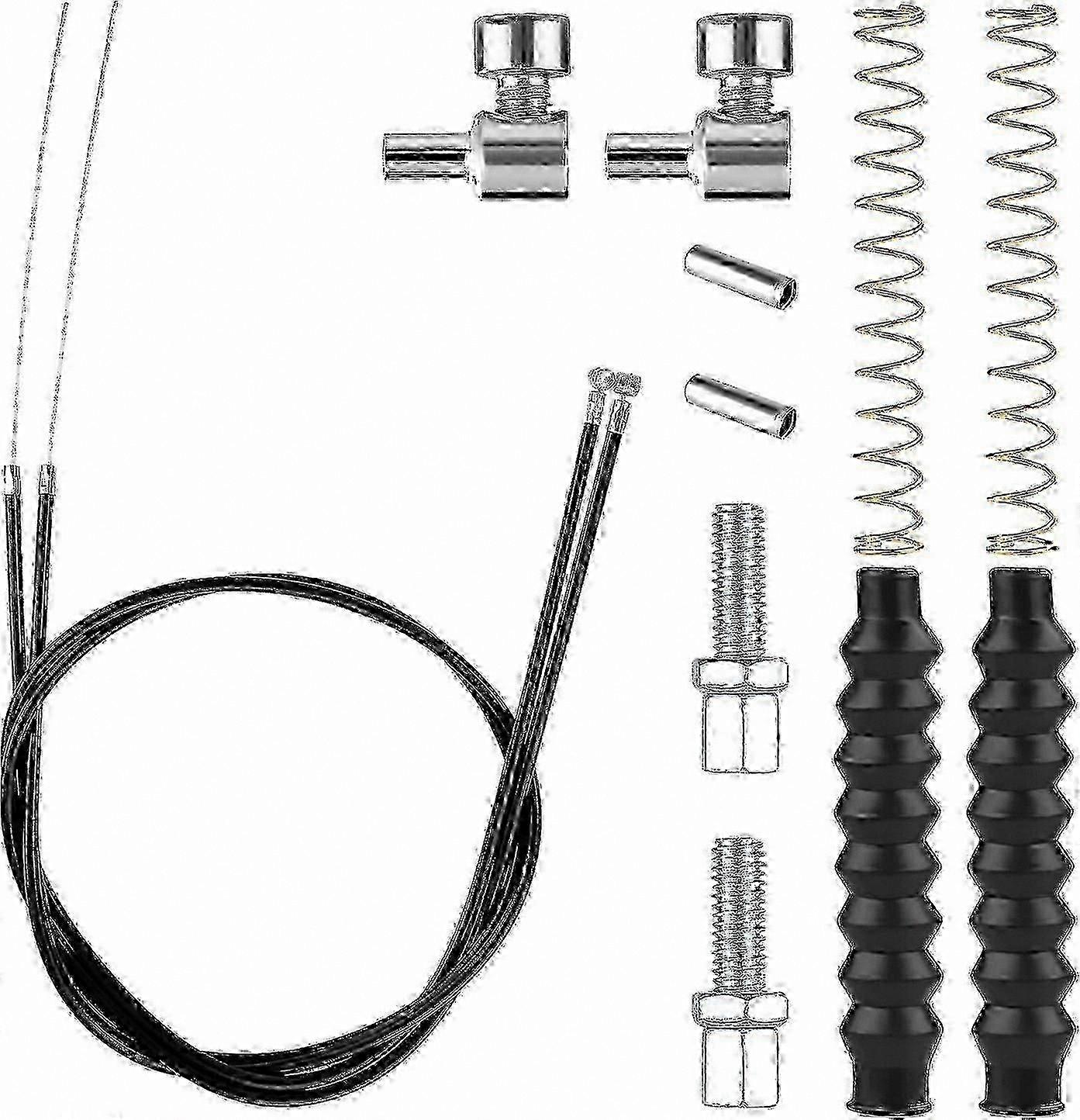 Rollator Brake Cable Replacement Kit, 14pcs Universal Fit for Walkers and Rollators