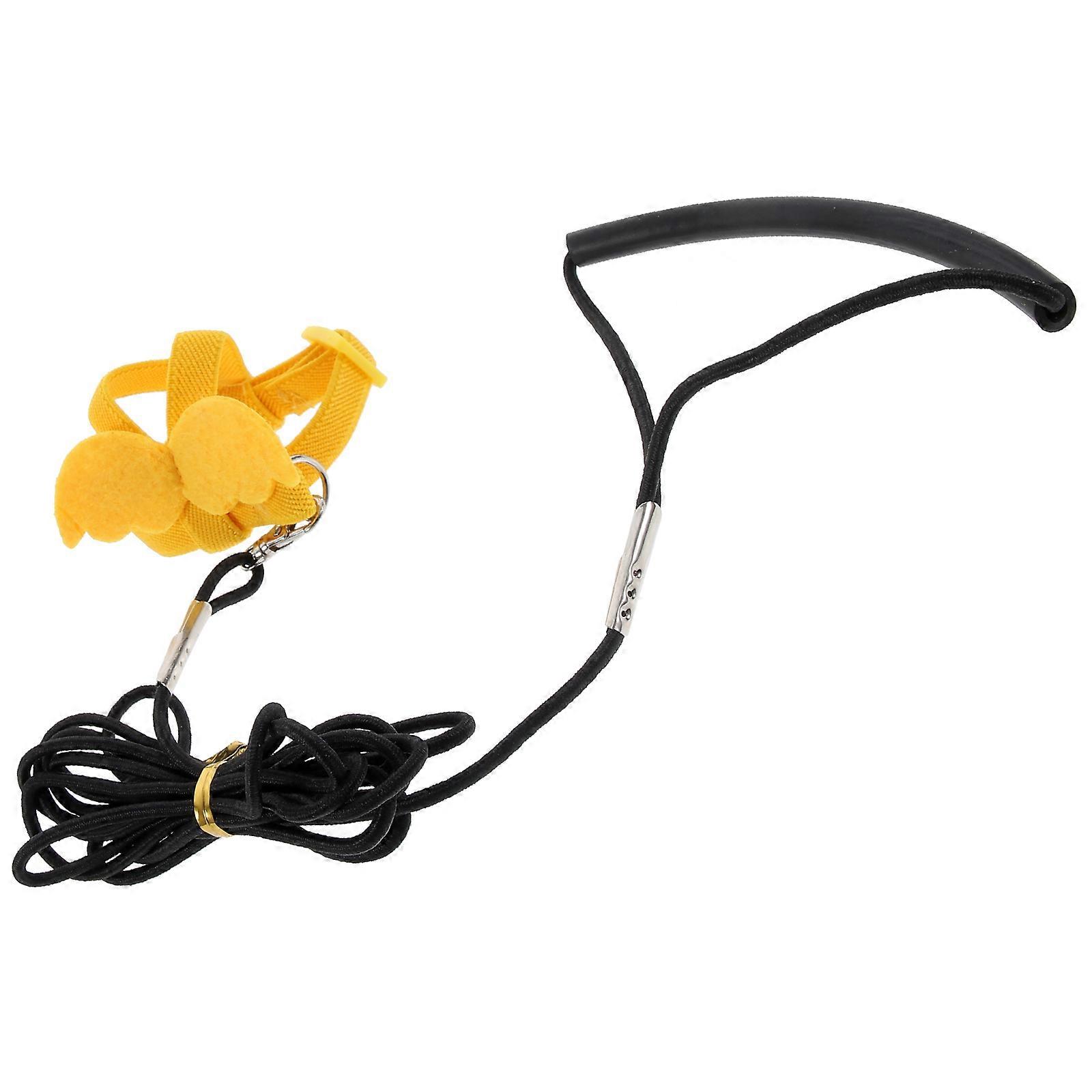 Creative Bird Harness 3Pcs For Parrot Safety During Flying Activities Lightweight Elastic Rope Design