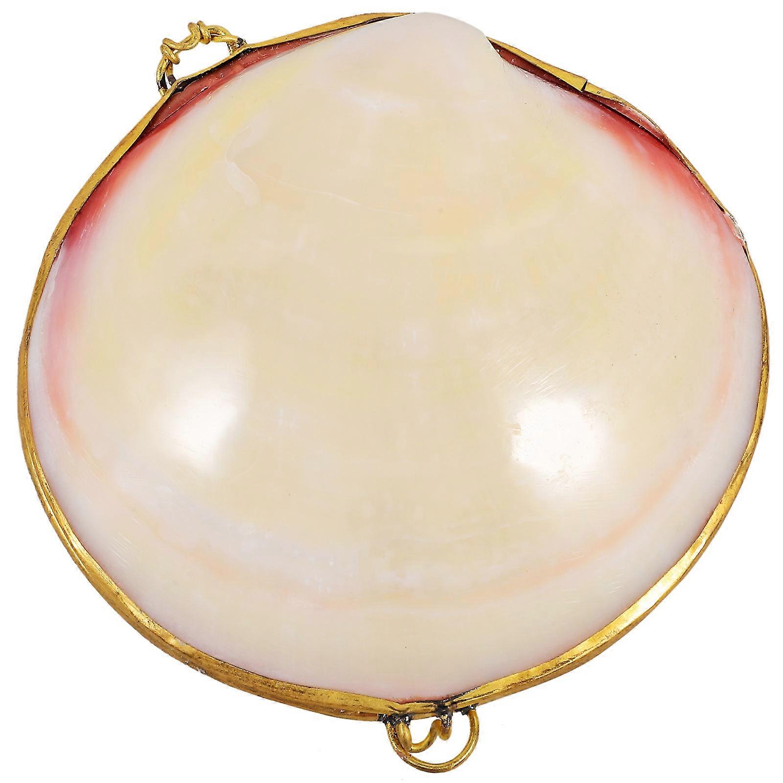 Decorative Mini Shell Shaped Jewelry Case Storage Box For Home Bathroom Proposal 4Pcs