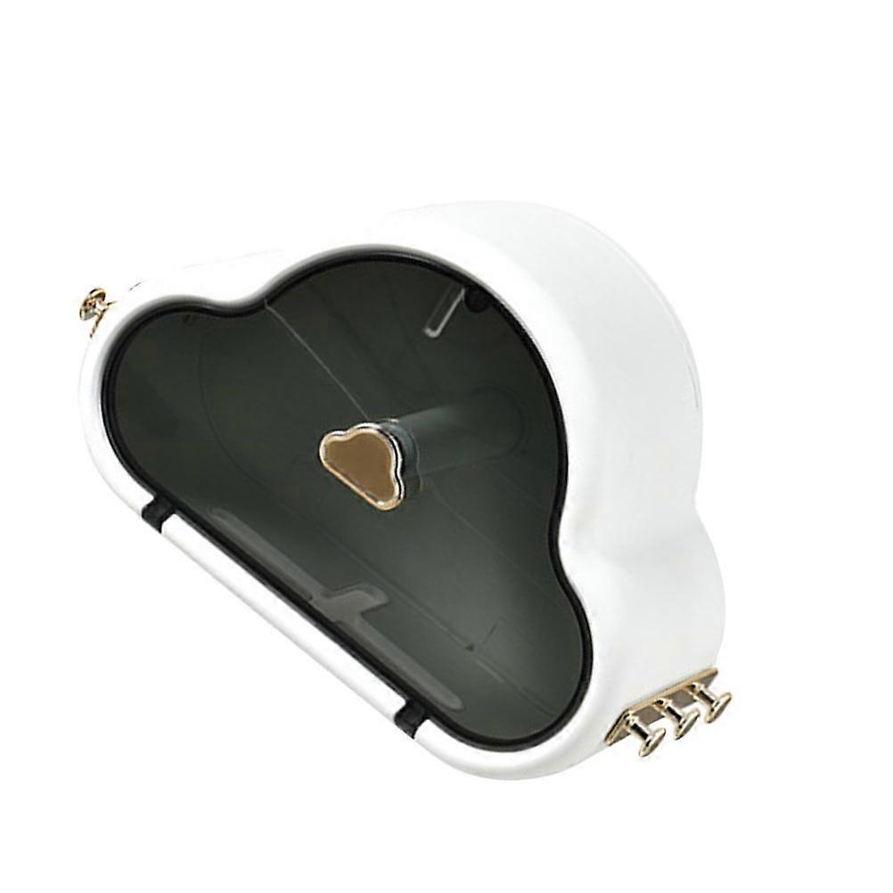 Cloud Tissue Box Wall-Mounted Roller Paper Box for Storage 2Pcs