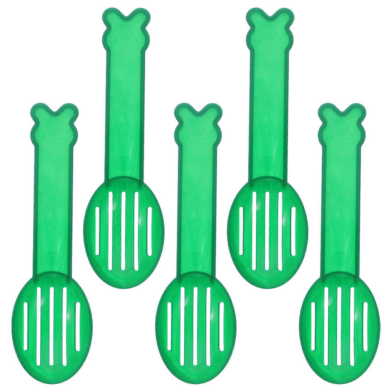 Hamster Bathtub Cleaning Spoon for Bath 15Pcs Assorted Color Pet Tools