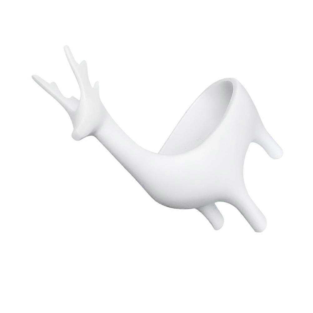 Creative Resin Crafts Deer Design Adornment for Key Storage 2Pcs