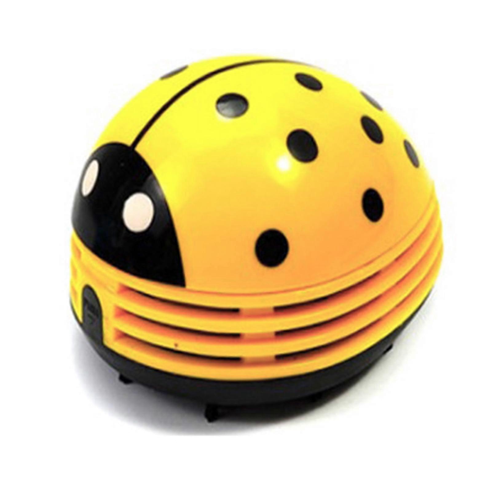 Chicmine Ladybug Vacuum Anti-Scratch Multifunctional Portable Desktop Coffee Table Vacuum Cleaner for Home