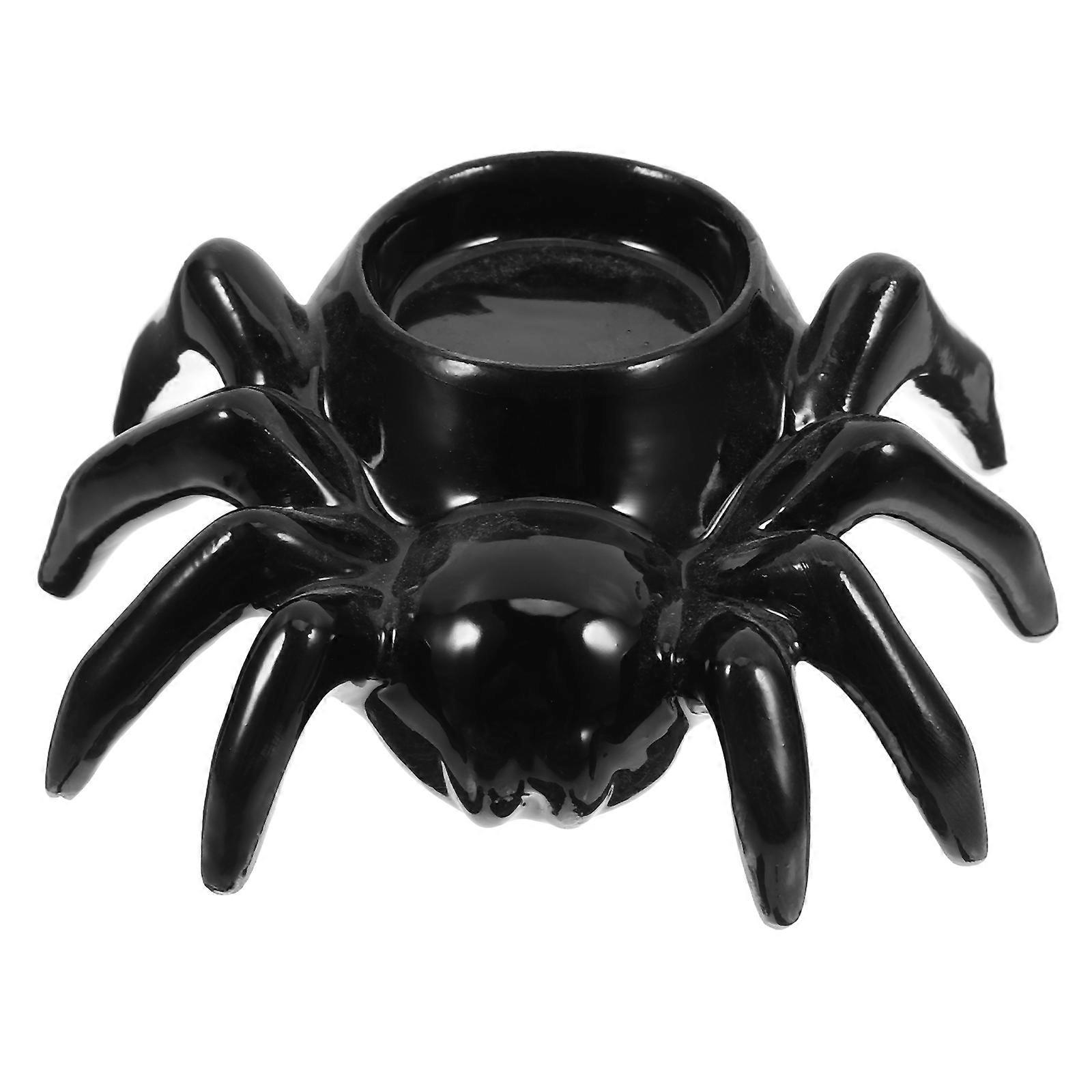 Halloween Ceramic Candle Holder Candlestick Holder for Decor 4Pcs