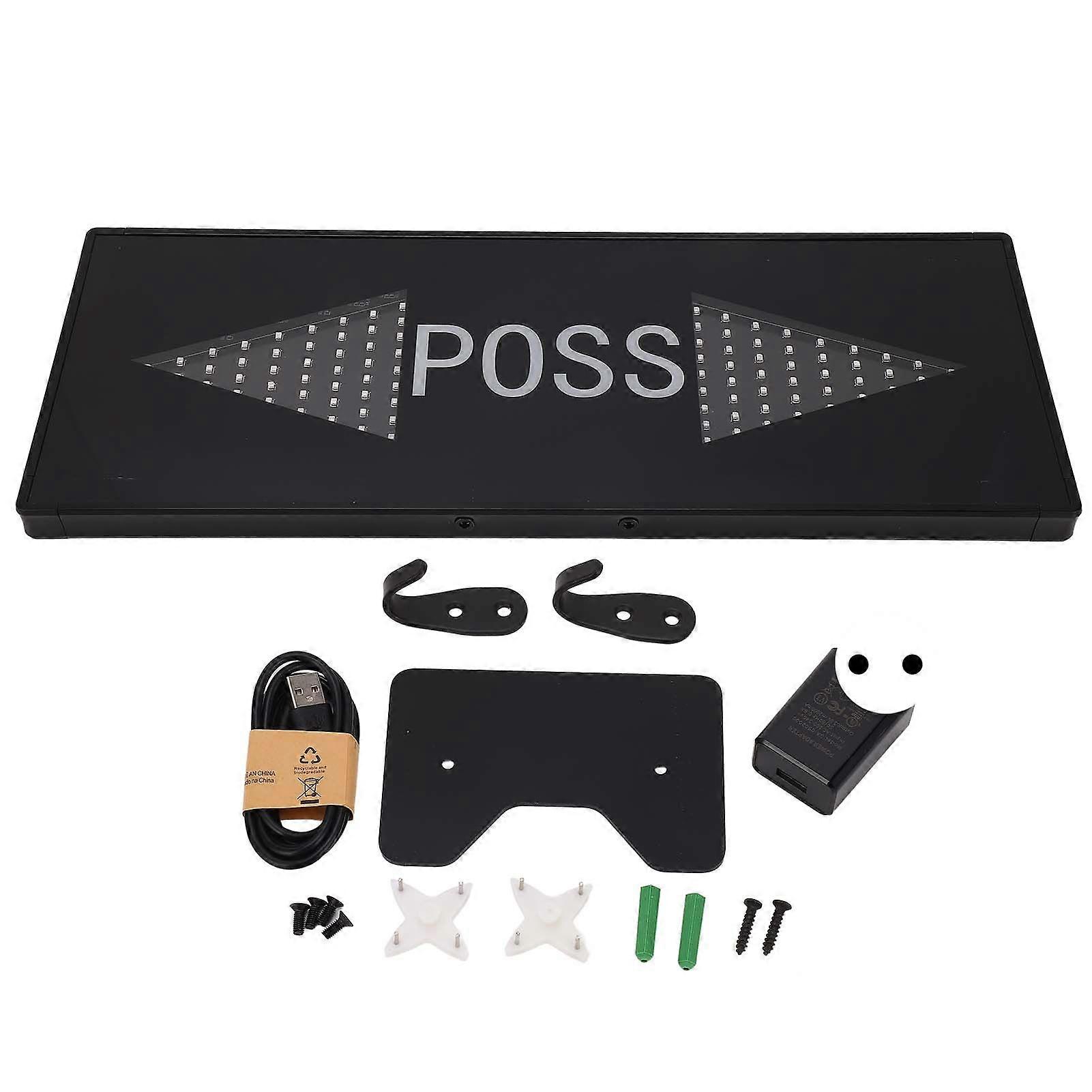 Ball Possession Indicator LED Light High Brightness Large Screen Electronic Basketball Possession Arrow 100240V EU Plug