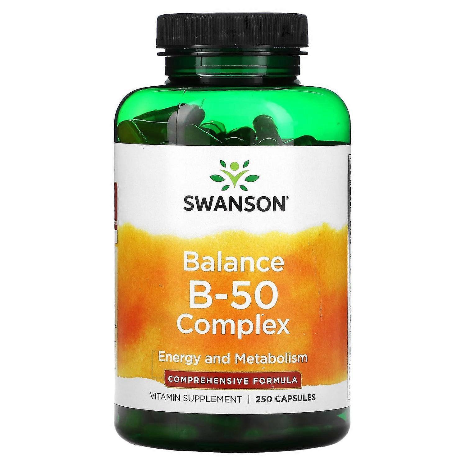 Swanson, Balance B-50 Complex, 250 Capsules