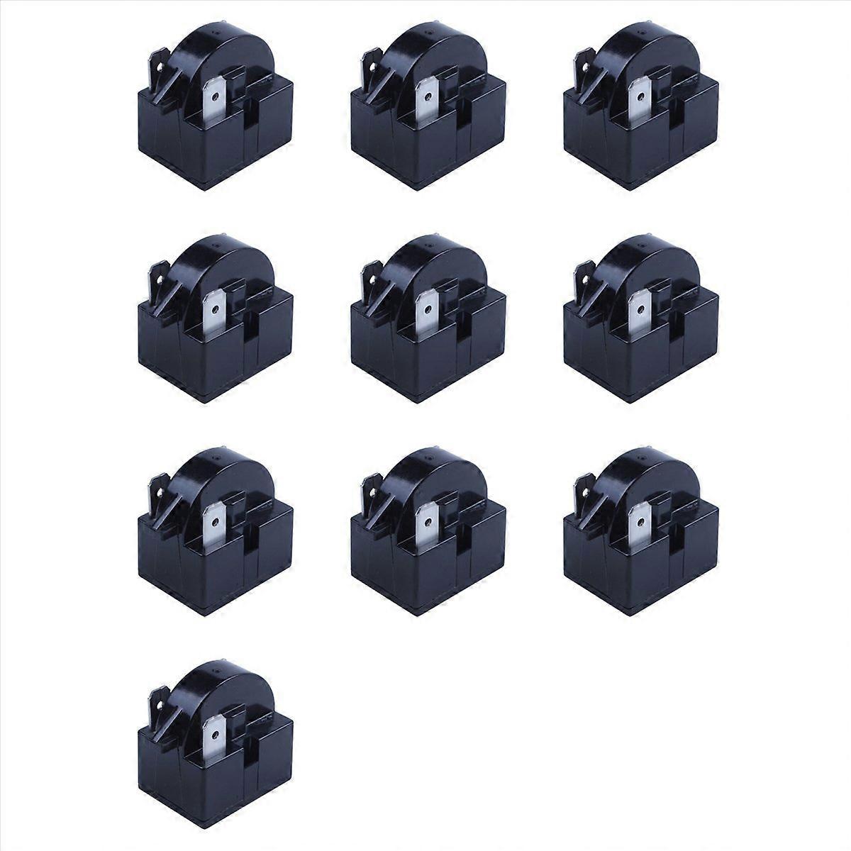 10X 3PIN Terminals Refrigerator PTC Relay 12 Ohm Resistance