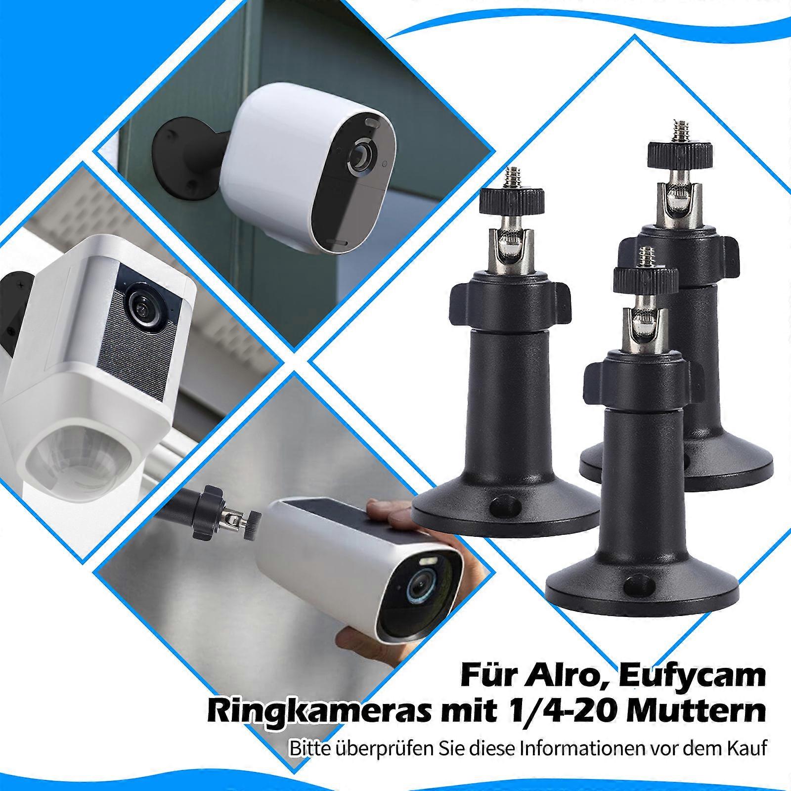 3pcs Plastic Secure Wall Mount Stand For Blink Camera With Freely Adjustable Wall Mount Bracket