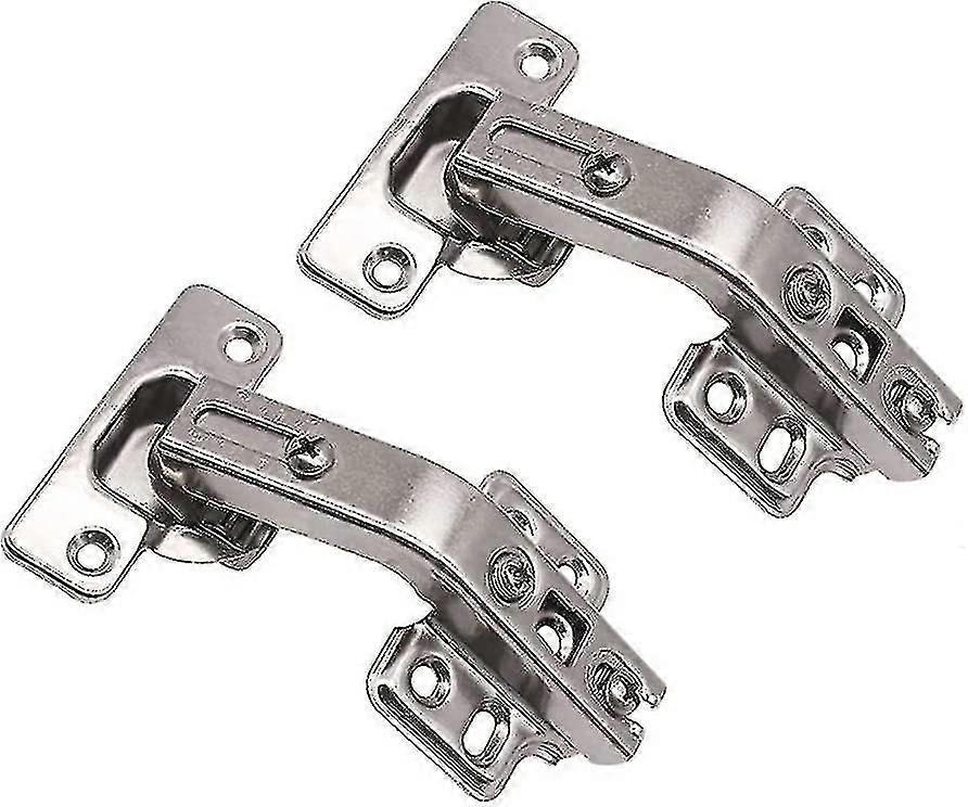 2 × 135 درجة زاوية قابلة للطي مجلس الوزراء مفصلات الباب للمطبخ الحمام مجلس الوزراء اثنين من ثقب النيكل مطلي الحديد الميمون