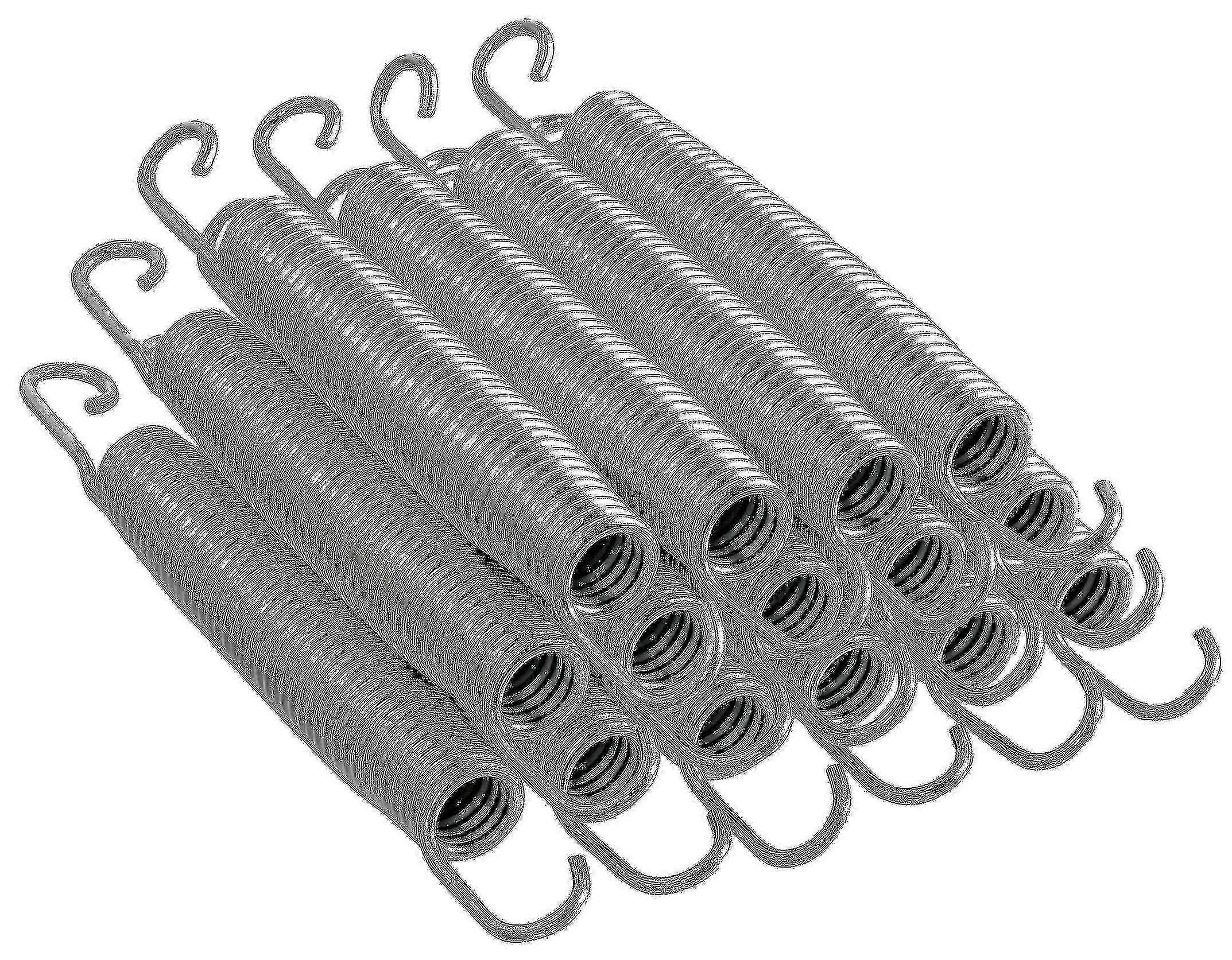 Set Of 15 Trampoline Replacement Springs, Heavy-duty Galvanised, Different Sizes