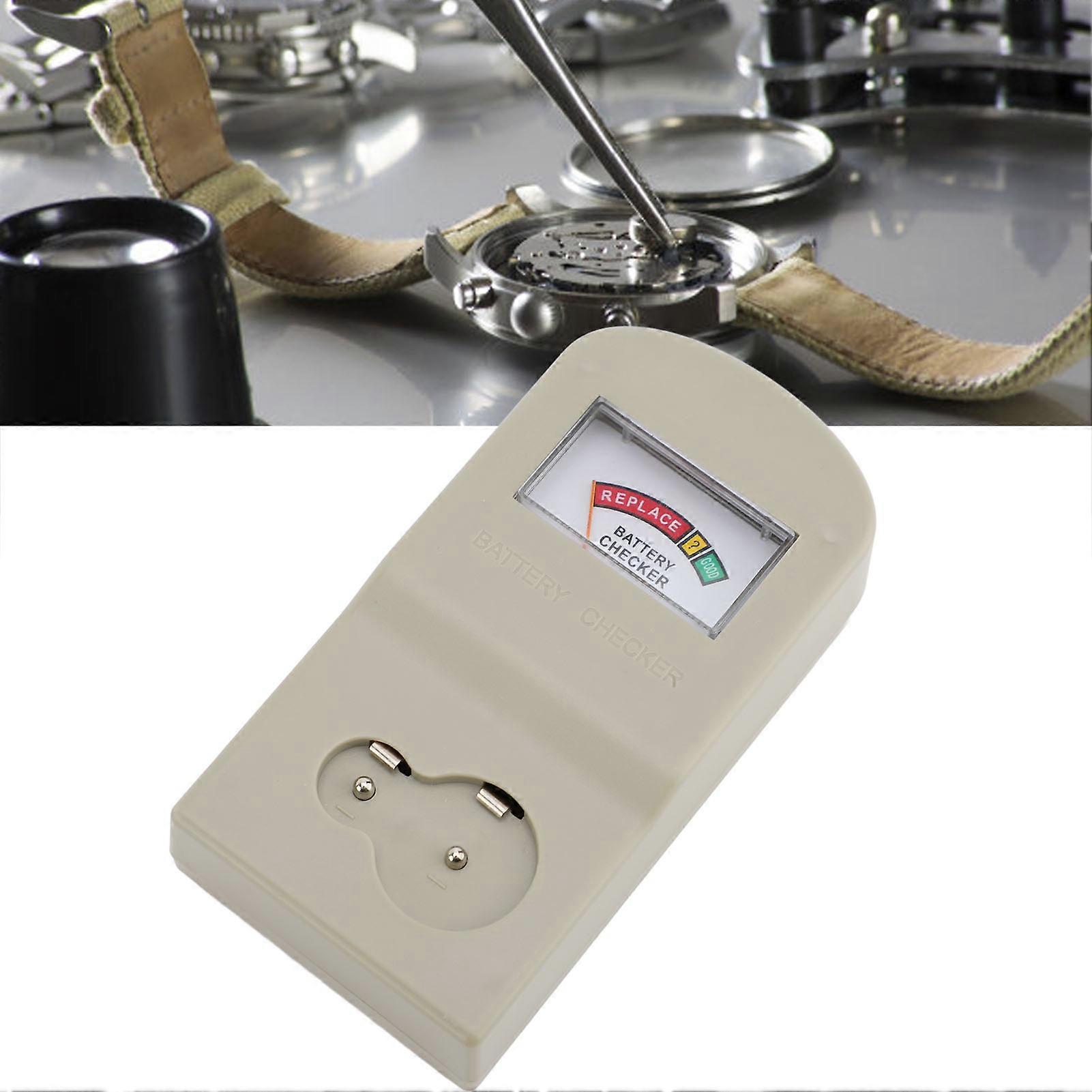 Portable Button Cell Battery Tester 1.5V/3V Crisp Screen Display