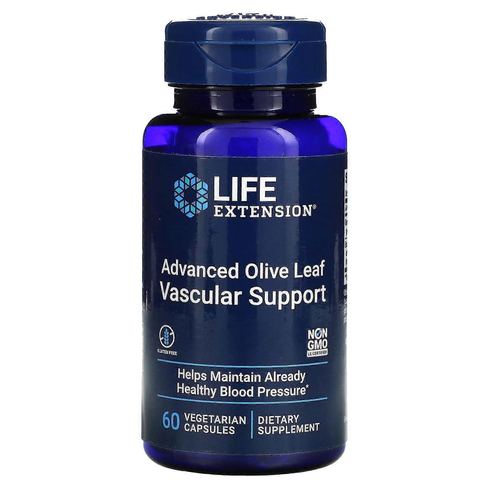 Advanced Olive Leaf Vascular Support , 60 Vegetarian Capsules