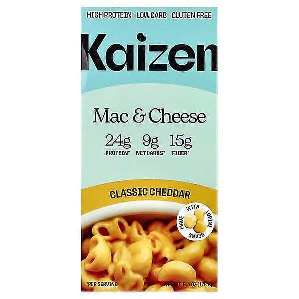Kaizen, Mac & Cheese, Classic Cheddar, 6.4 oz (178 g)