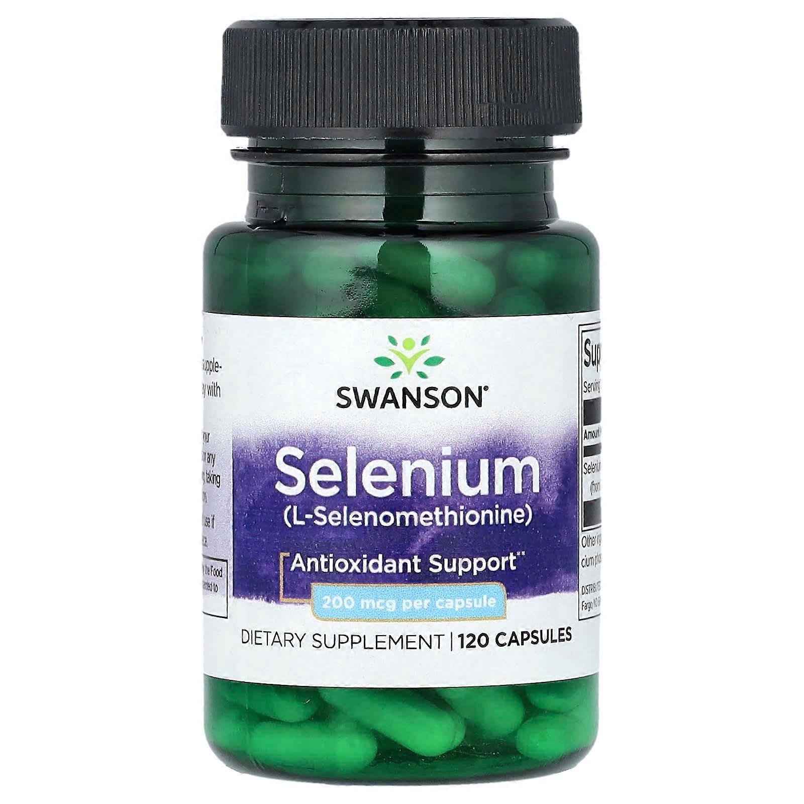 Selenium, 200 mcg, 120 Capsules
