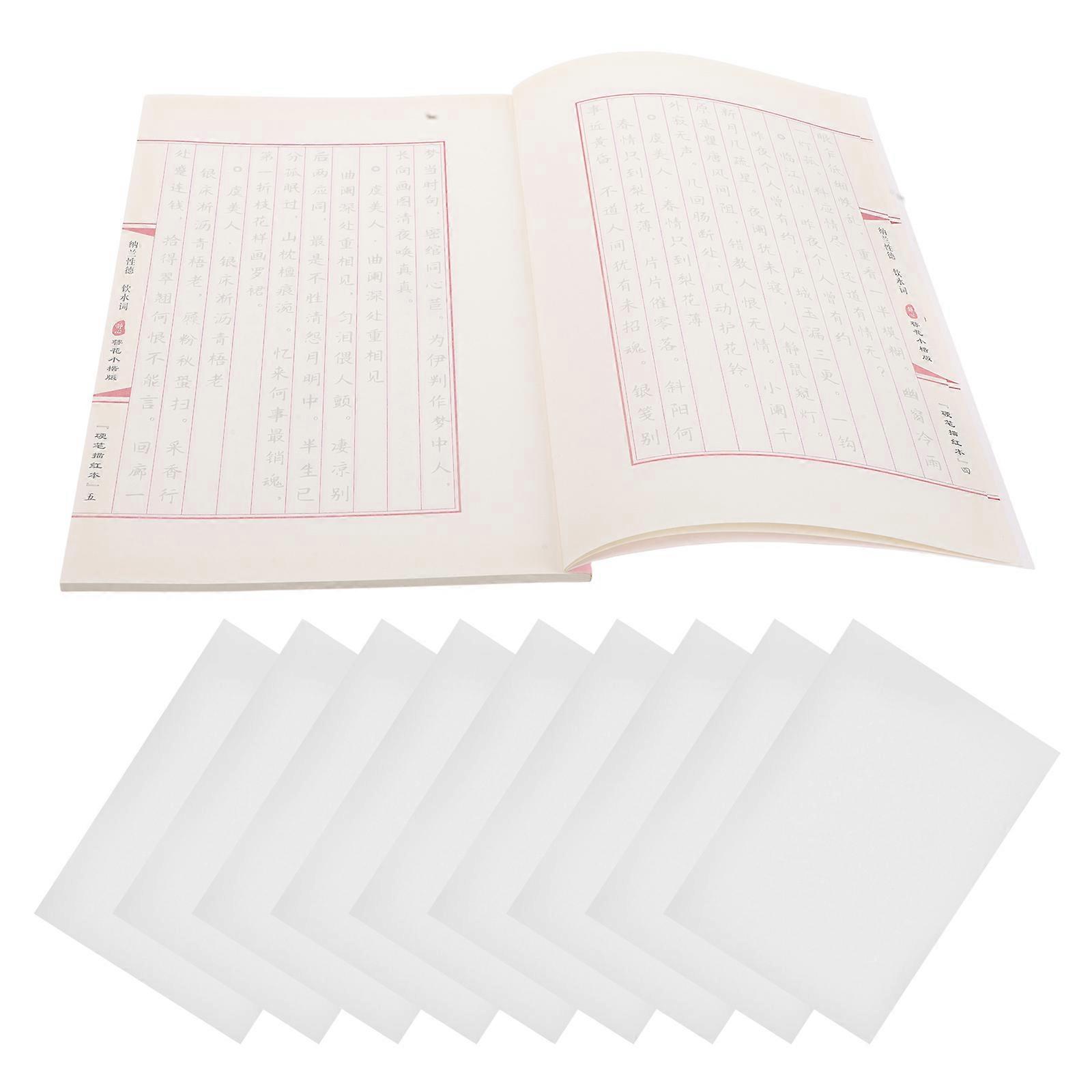 Calligraphy Practice Book for Beginners Pink Paper for Writing with Skill-Level Adaptability