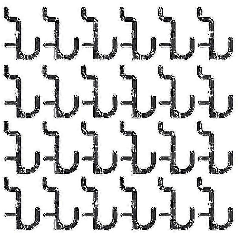 50 Pcs Storage Hook Replacement J Shape Peg Hook For Peg Board Organizer Tool