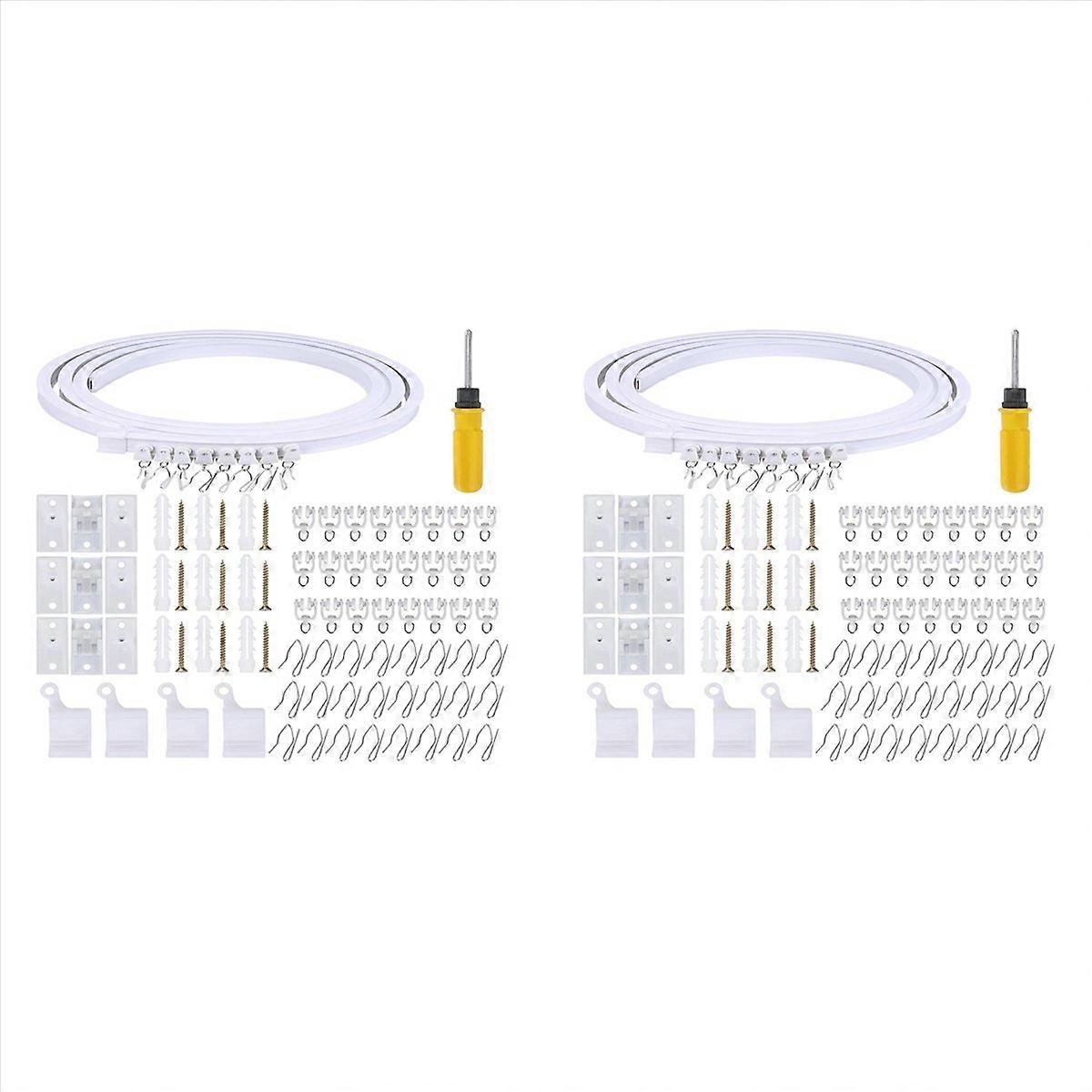 5M Bendable Ceiling Curtain Rail, Accessories, Curved Curtain Rail