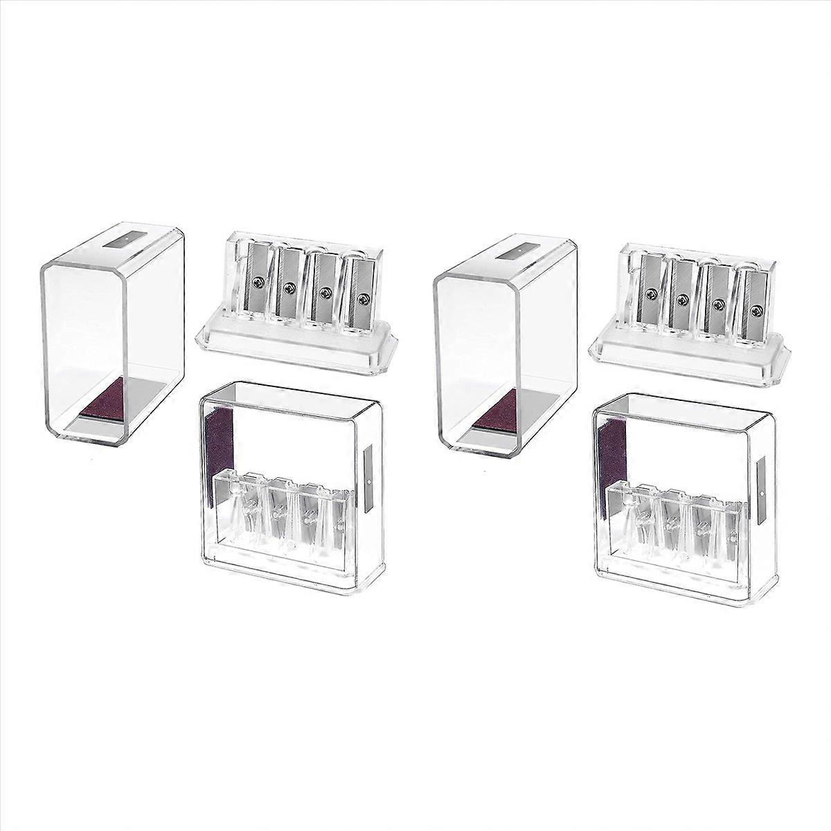 2 Pcs Carpenter Pencil Sharpener Long Point Manual Pencil Sharpener