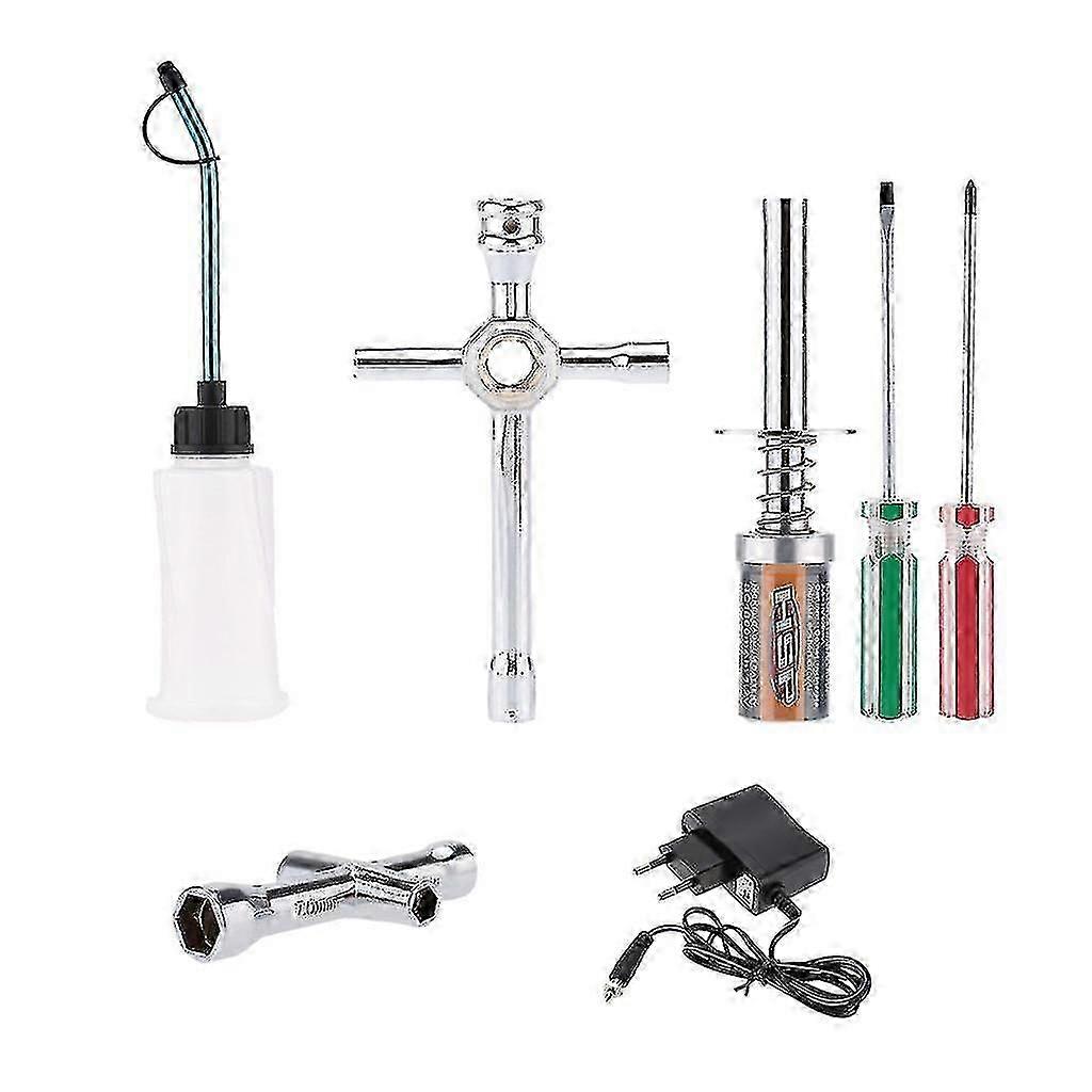 Nitro Rc Car Buggy Truck Starter Kit Glow Plug Igniter avec Chargeur Tool
