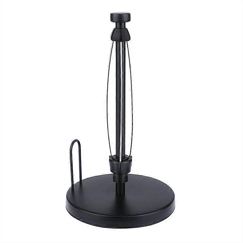 Paper Towel Holder Countertop with Damping(Black)