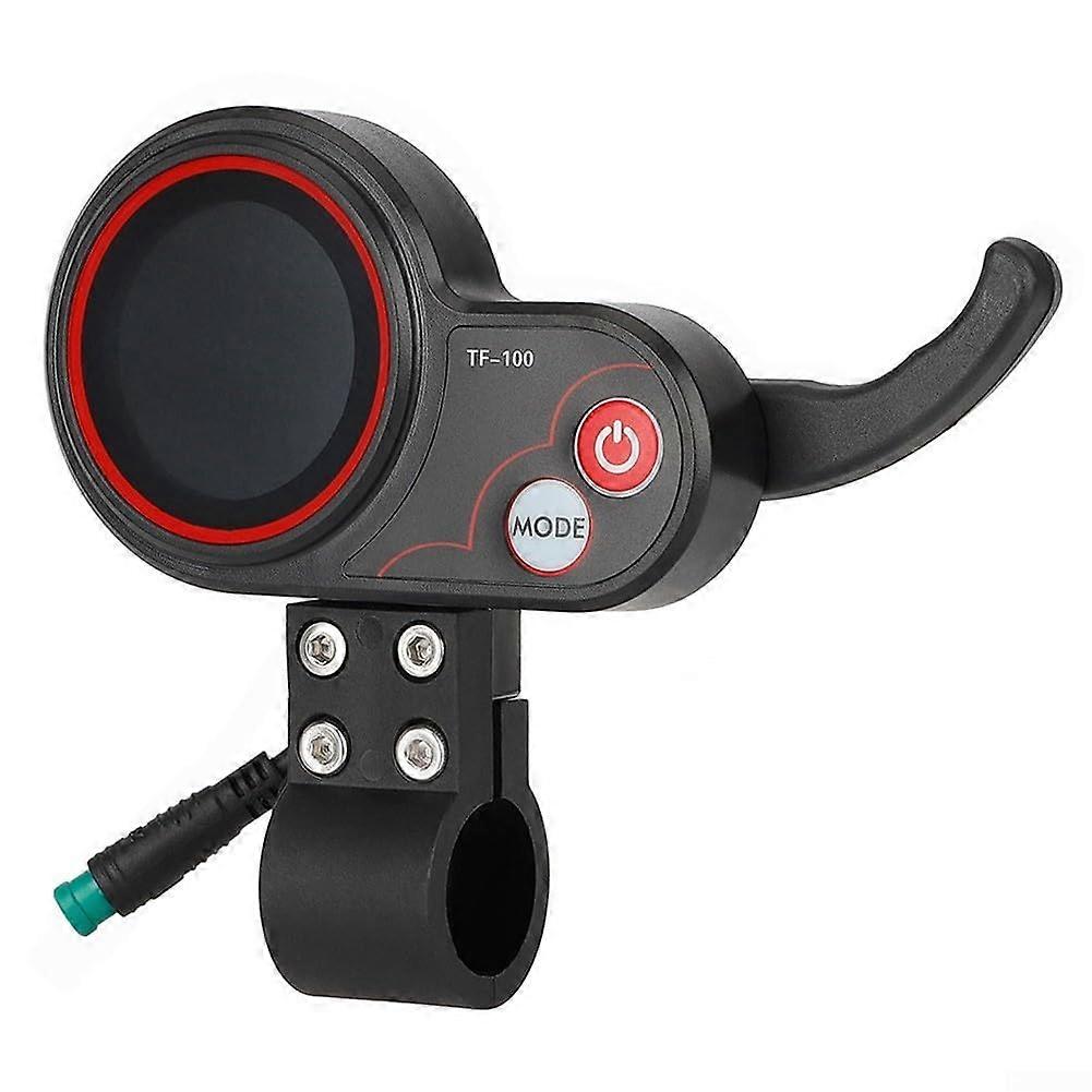 Speedometer Panel For Electric Scooter  Digital LCD Speed Gear Screen HexadPin Connect Controller Compatible