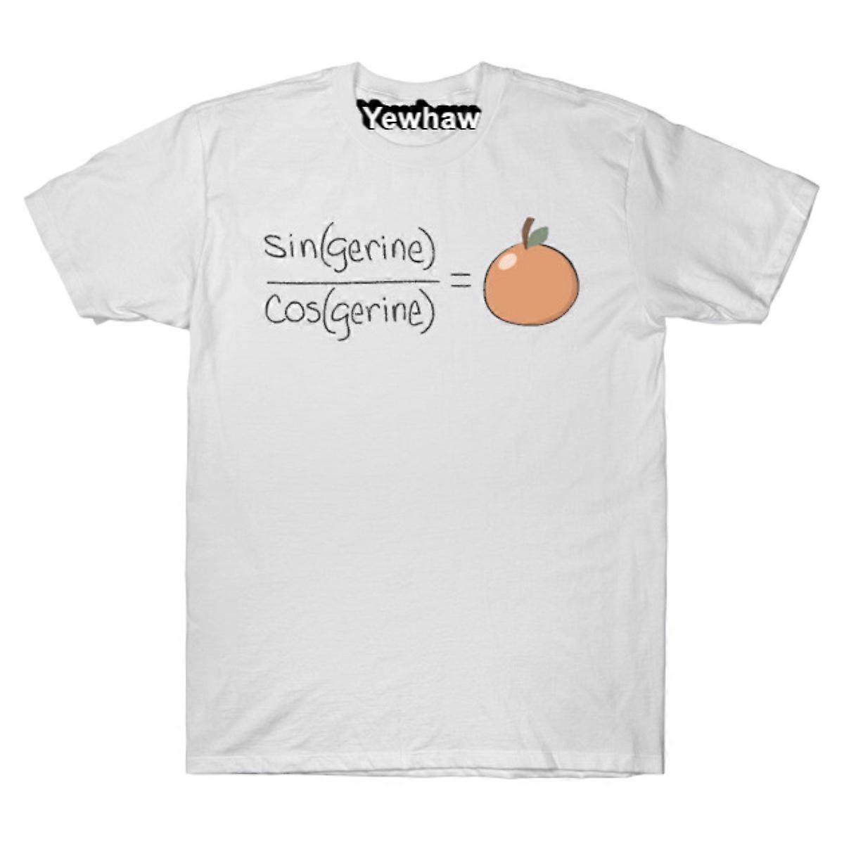 Tan(gerine) Math Pun T-shirt